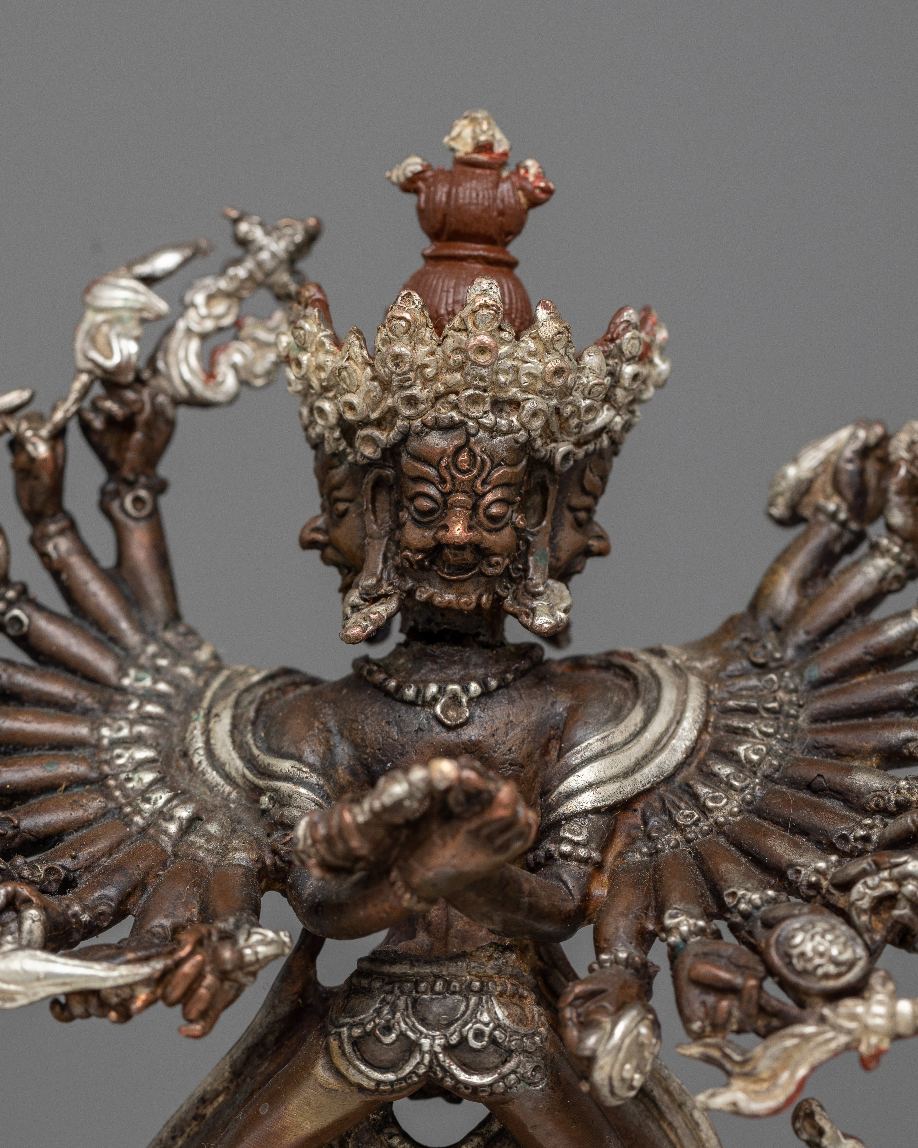 Miniature Kalachakra Statue | Embrace Timeless Wisdom