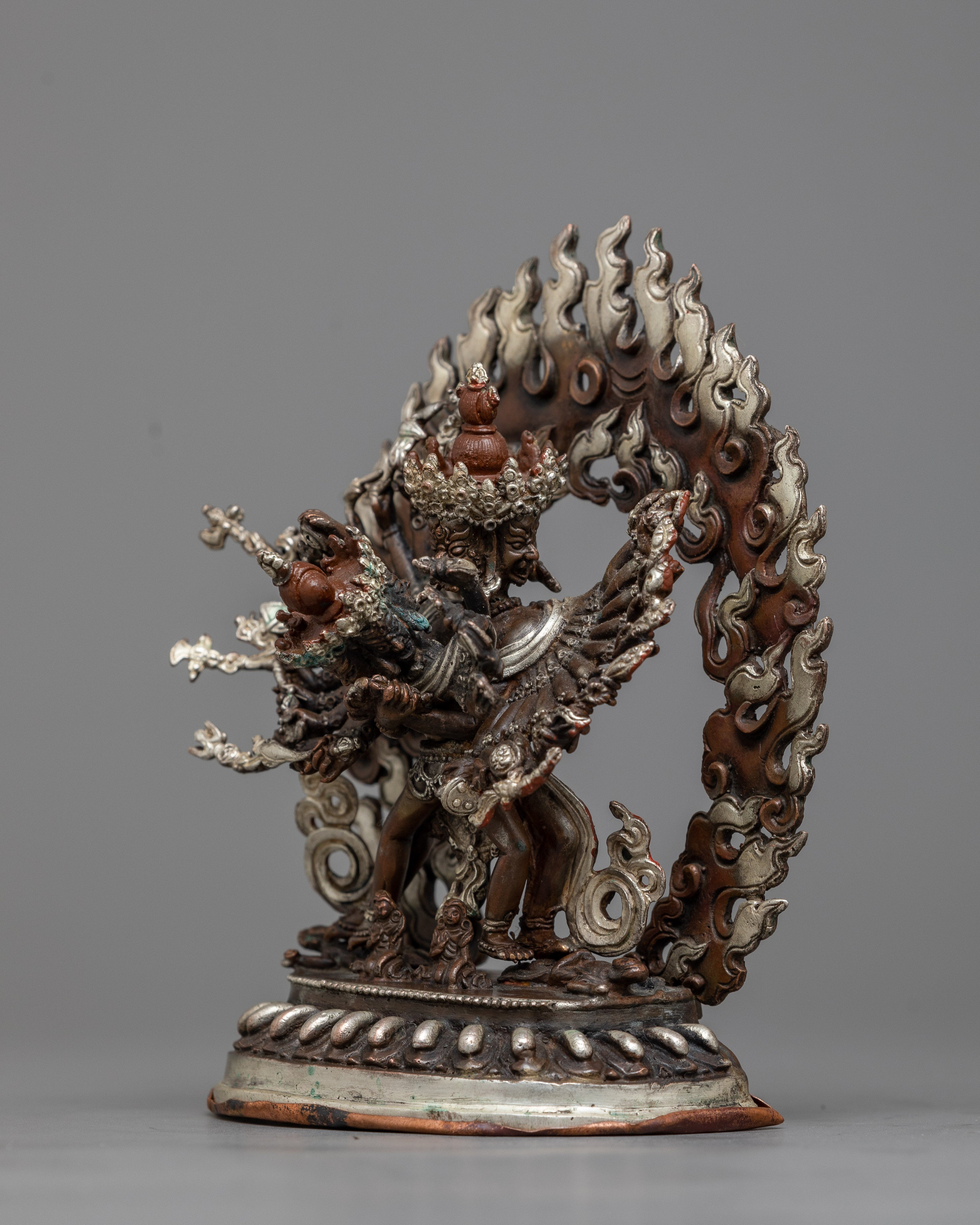 Miniature Kalachakra Statue | Embrace Timeless Wisdom