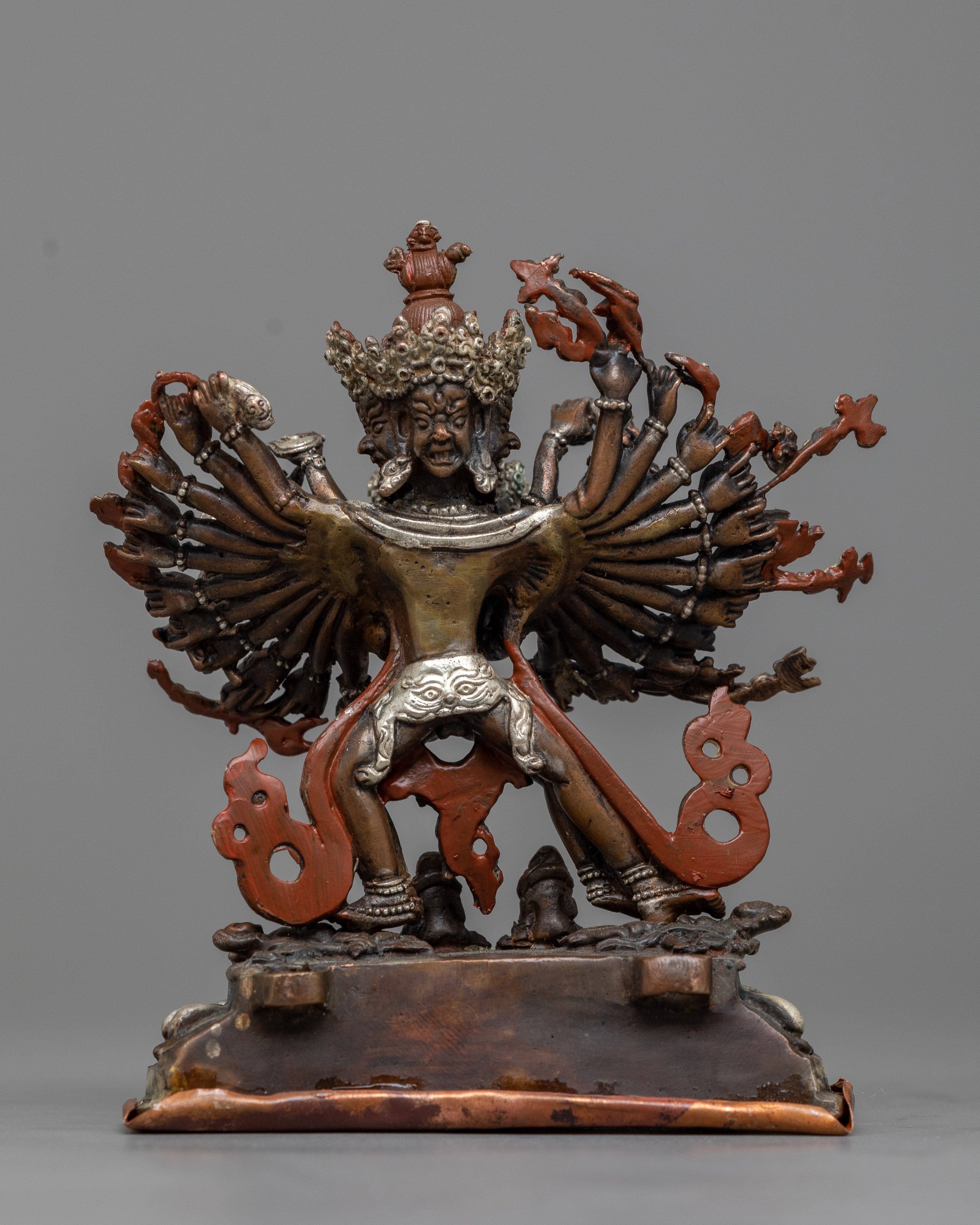 Miniature Kalachakra Statue | Embrace Timeless Wisdom