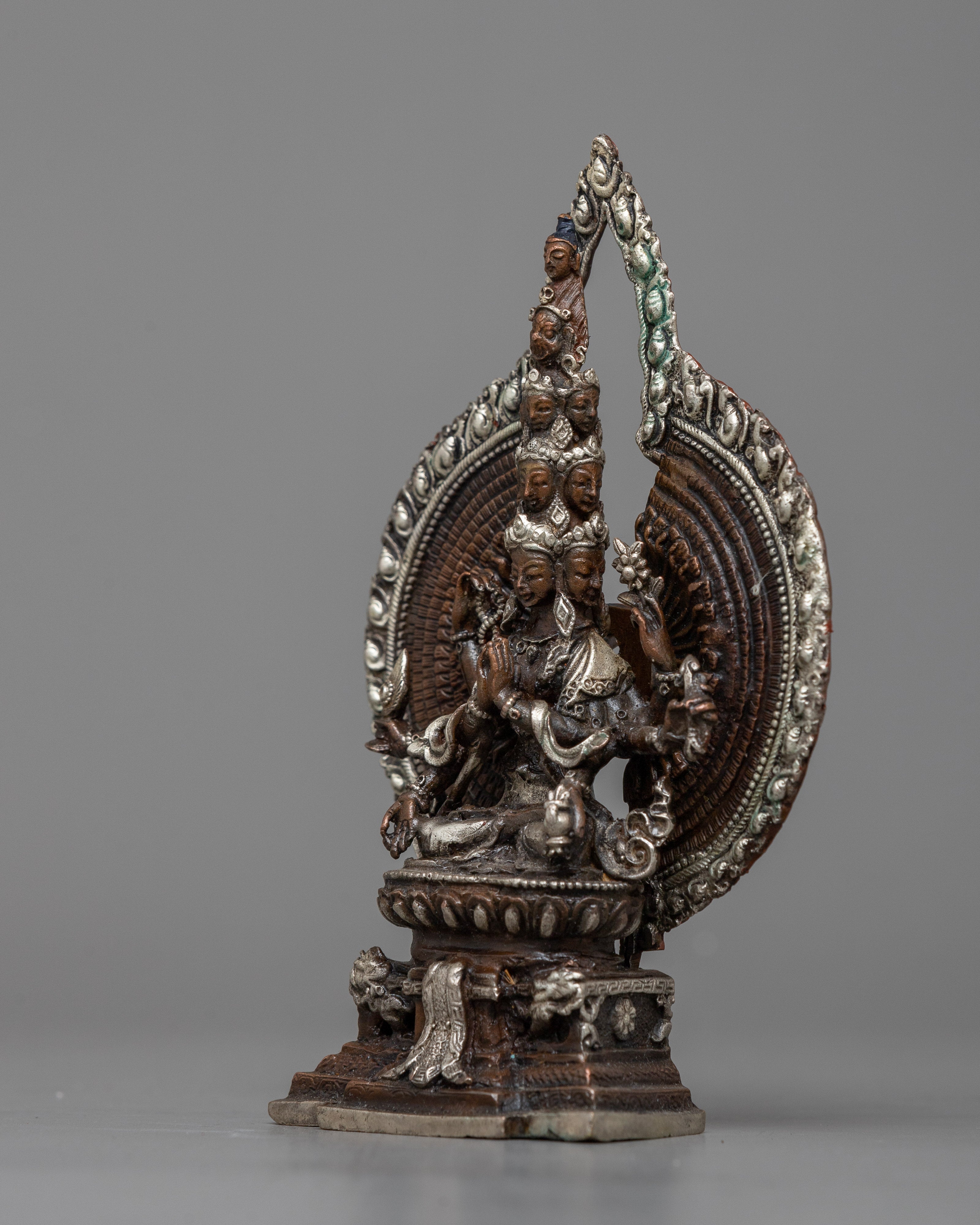 Machine Made 1000 Armed Avalokiteshvara Statue | Exploring the Craftsmanship and Spiritual Symbolism