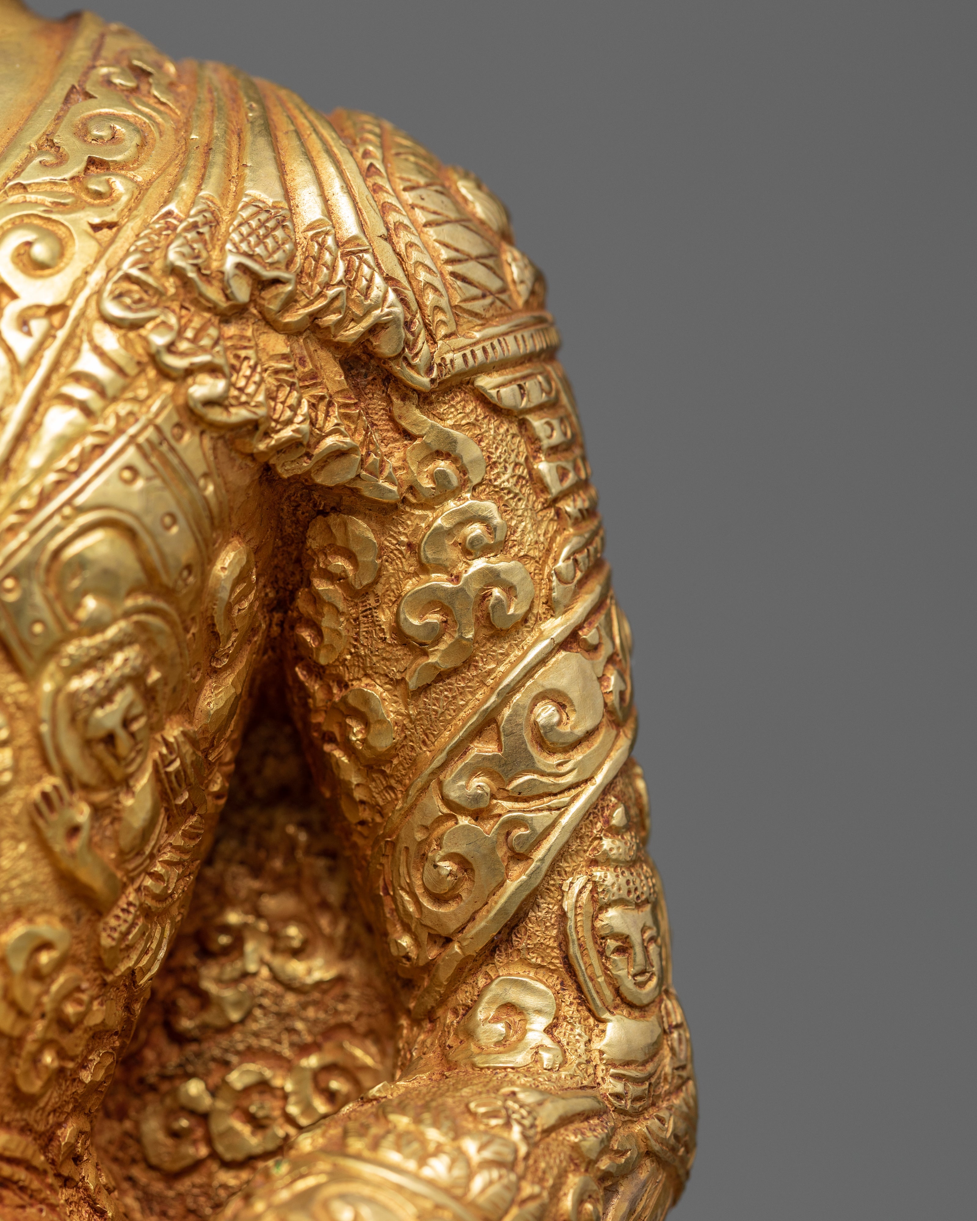 Shakyamuni Buddha Art | Traditional Tibetan Deity Statue