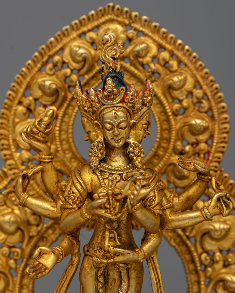 MachineMade Namgyalma Statue | Exquisite Representation of Longevity and Healing