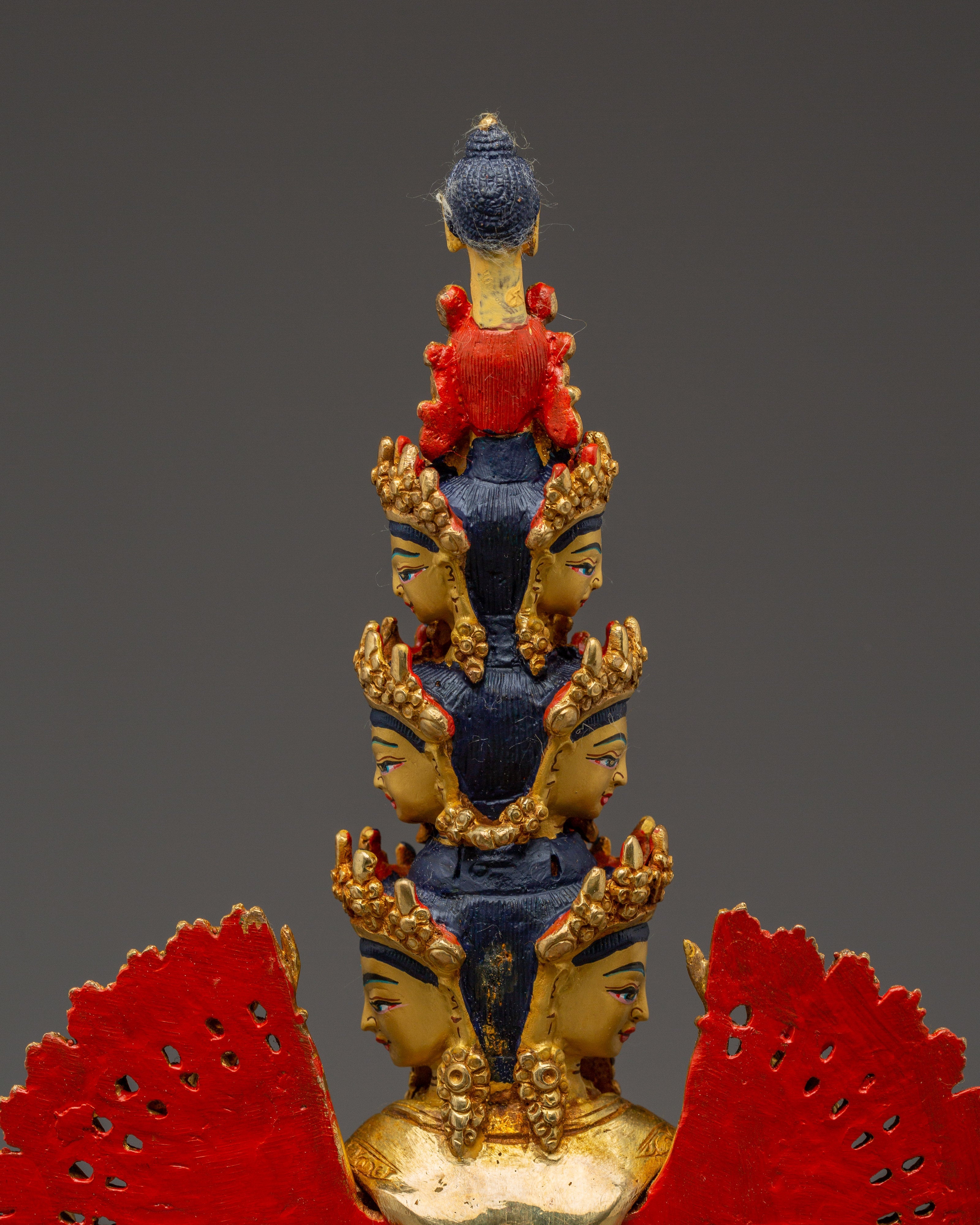 Thousand Armed Chenrezig Statue | Spiritual Buddhist Art