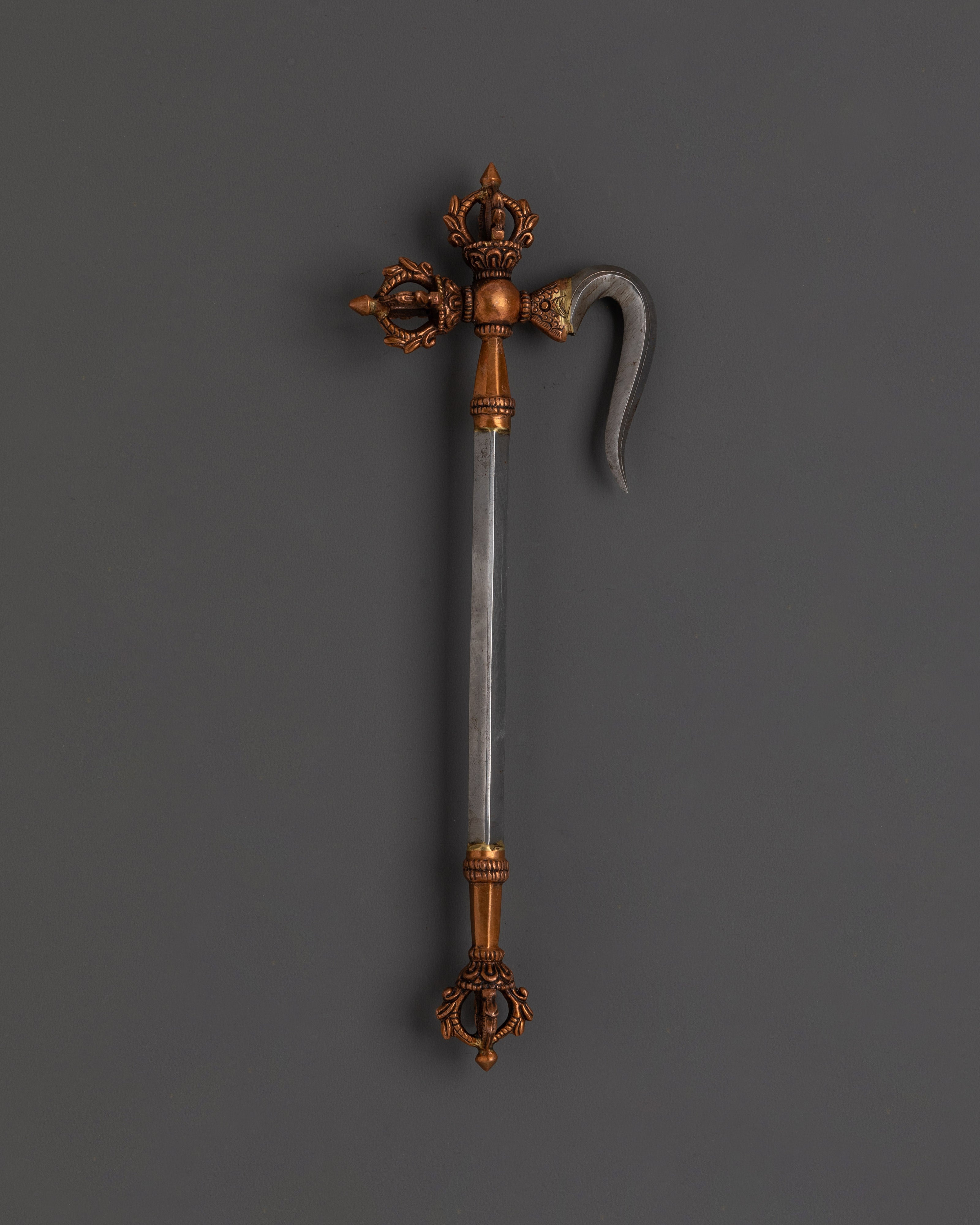 Sacred Ritual Tool Set | Handcrafted Copper & Iron Ceremonial Items