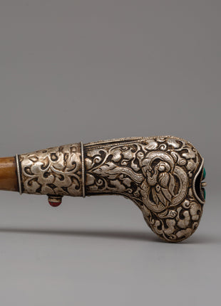 Buddhist Tantric Ritual Trumpet Kangling | Buddhist Spiritual Meditation Tool