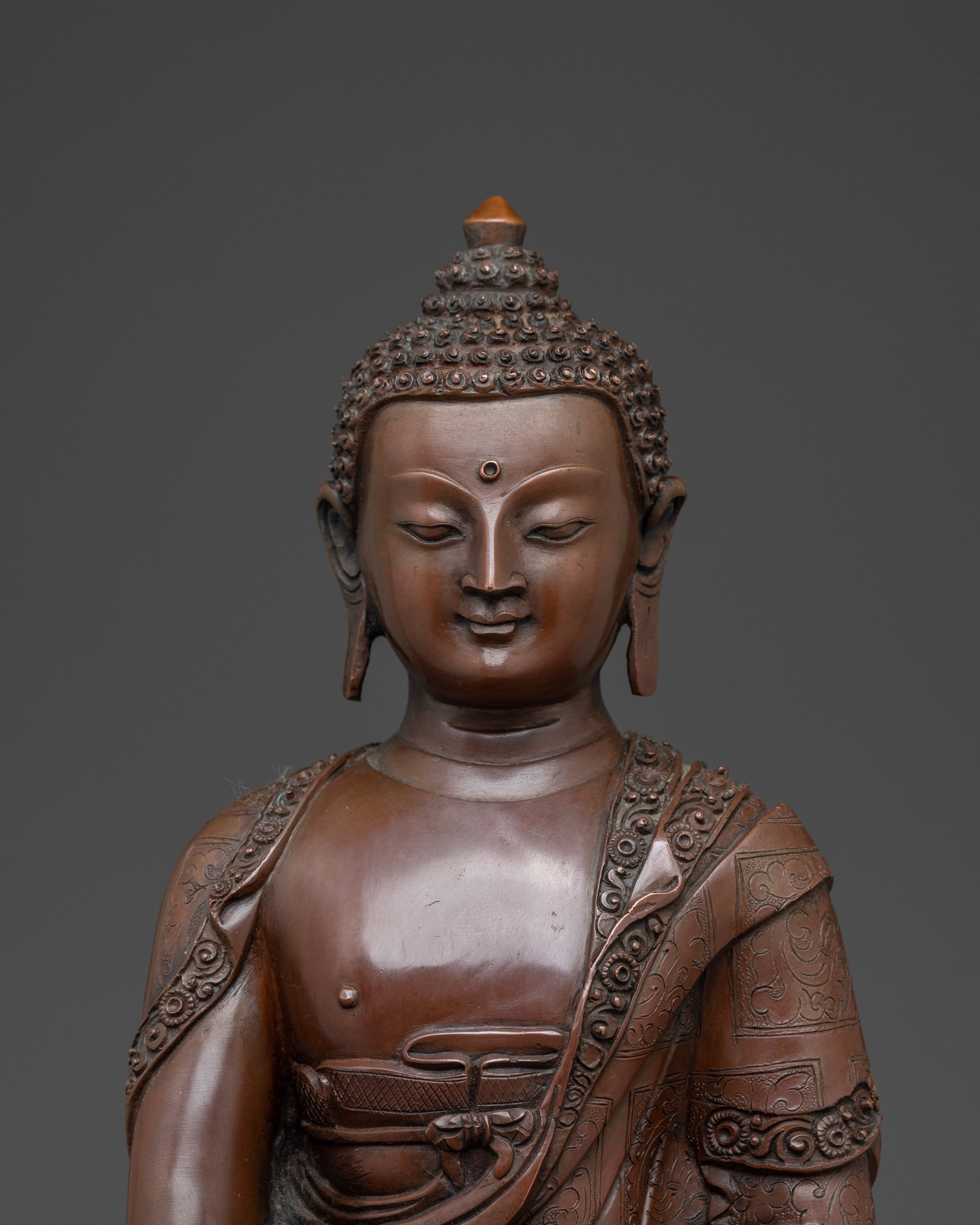 Shakyamuni Buddha Handmade Artwork | Gautama Buddha Statue