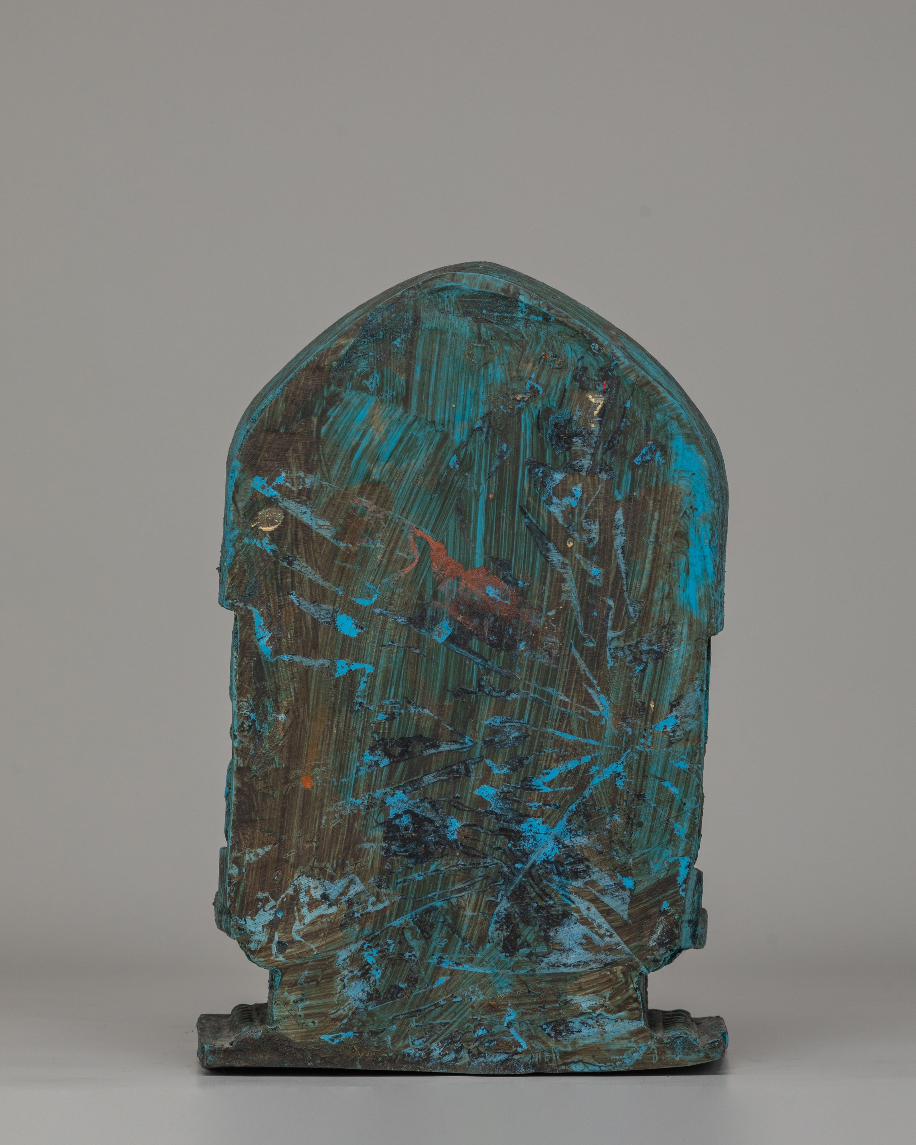 Handmade Chenrezig Bodhisattva Statue for Altar | Tibetan Avalokiteshvara Shrine Art