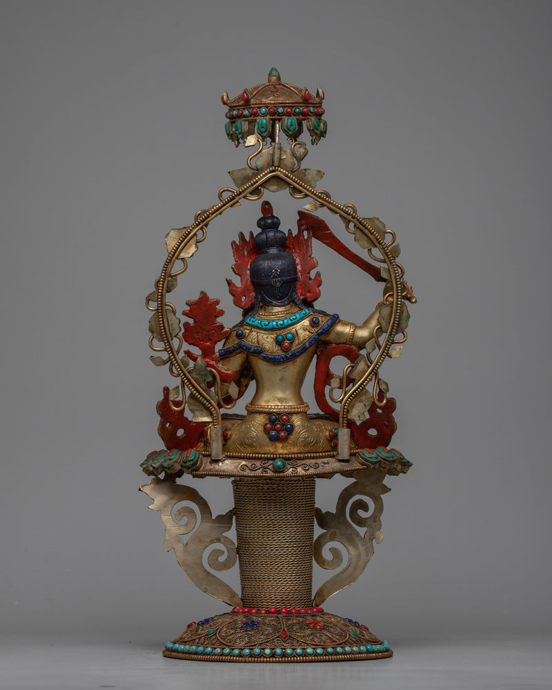 Manjushri Statue Sword | Symbolizing Enlightenment and the Cutting Through of Ignorance