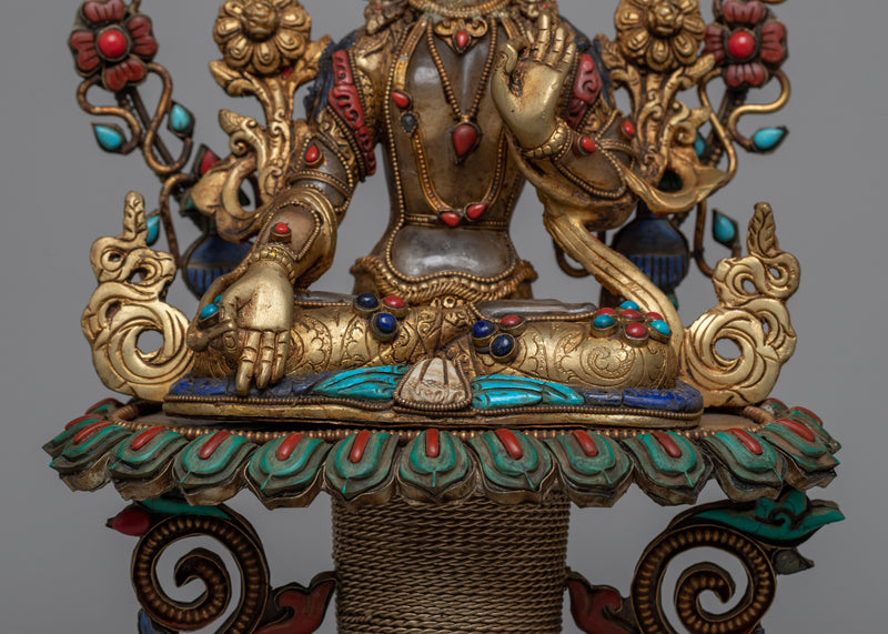 Goddess White Tara Statue | Healing and Protection in Buddhist Tradition