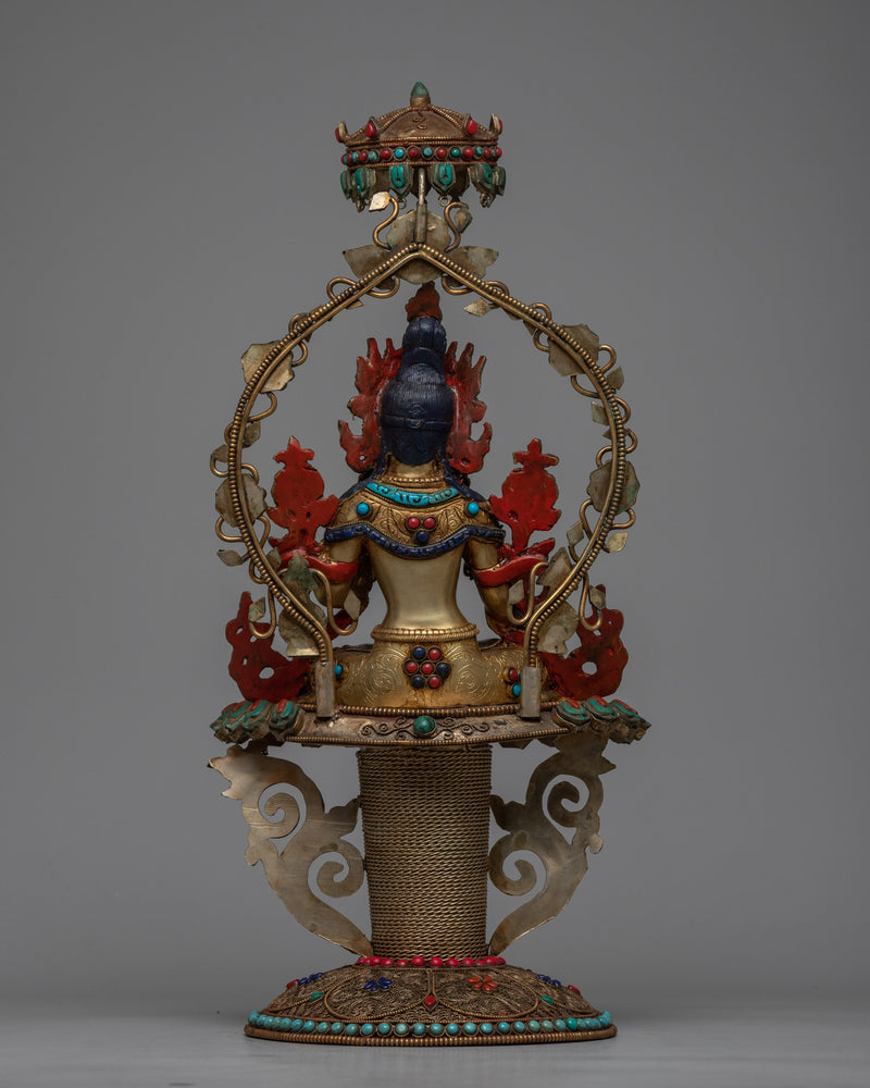 Goddess White Tara Statue | Healing and Protection in Buddhist Tradition