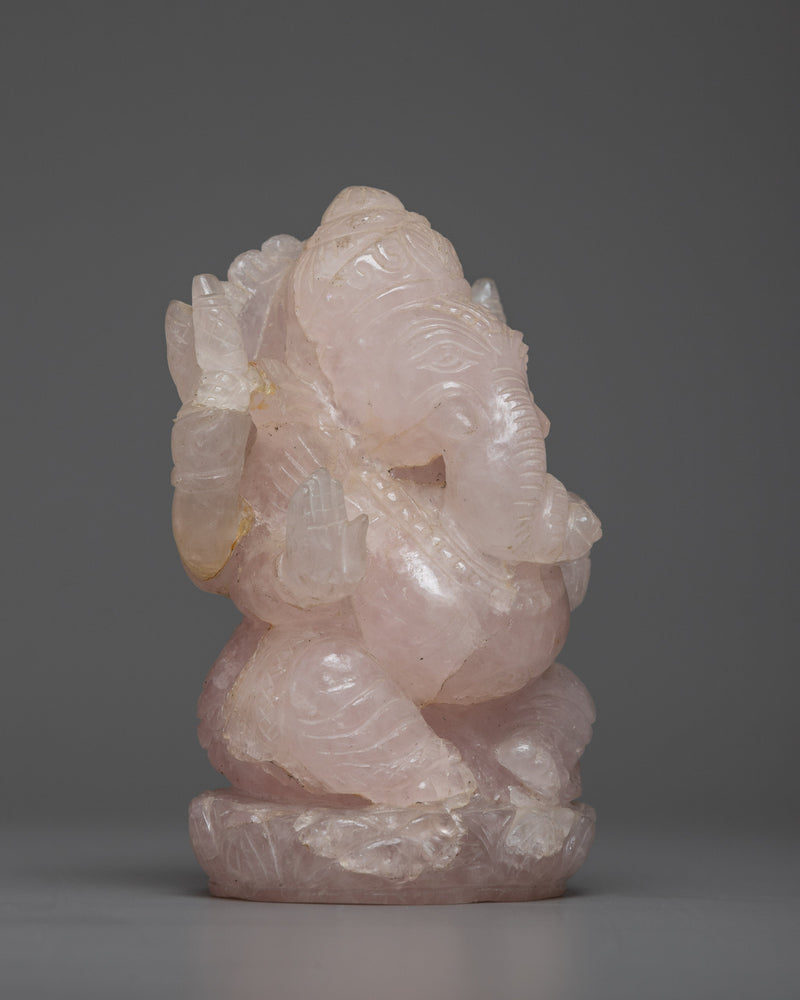 Crystal Ganesh Statue | Radiate Blessings and Prosperity with the Divine Symbolism