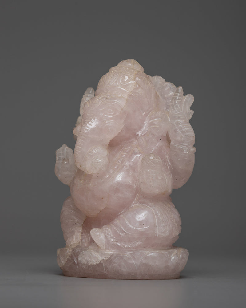 Crystal Ganesh Statue | Radiate Blessings and Prosperity with the Divine Symbolism