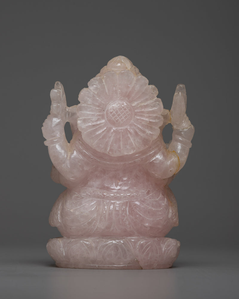 Crystal Ganesh Statue | Radiate Blessings and Prosperity with the Divine Symbolism