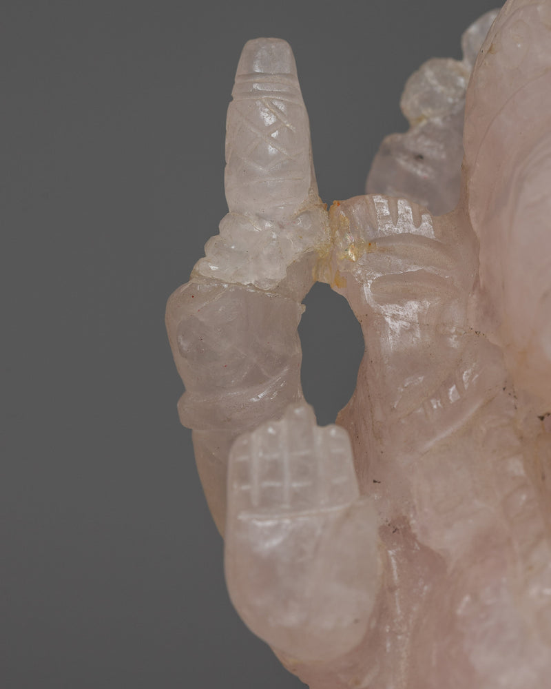 Crystal Ganesh Statue | Radiate Blessings and Prosperity with the Divine Symbolism