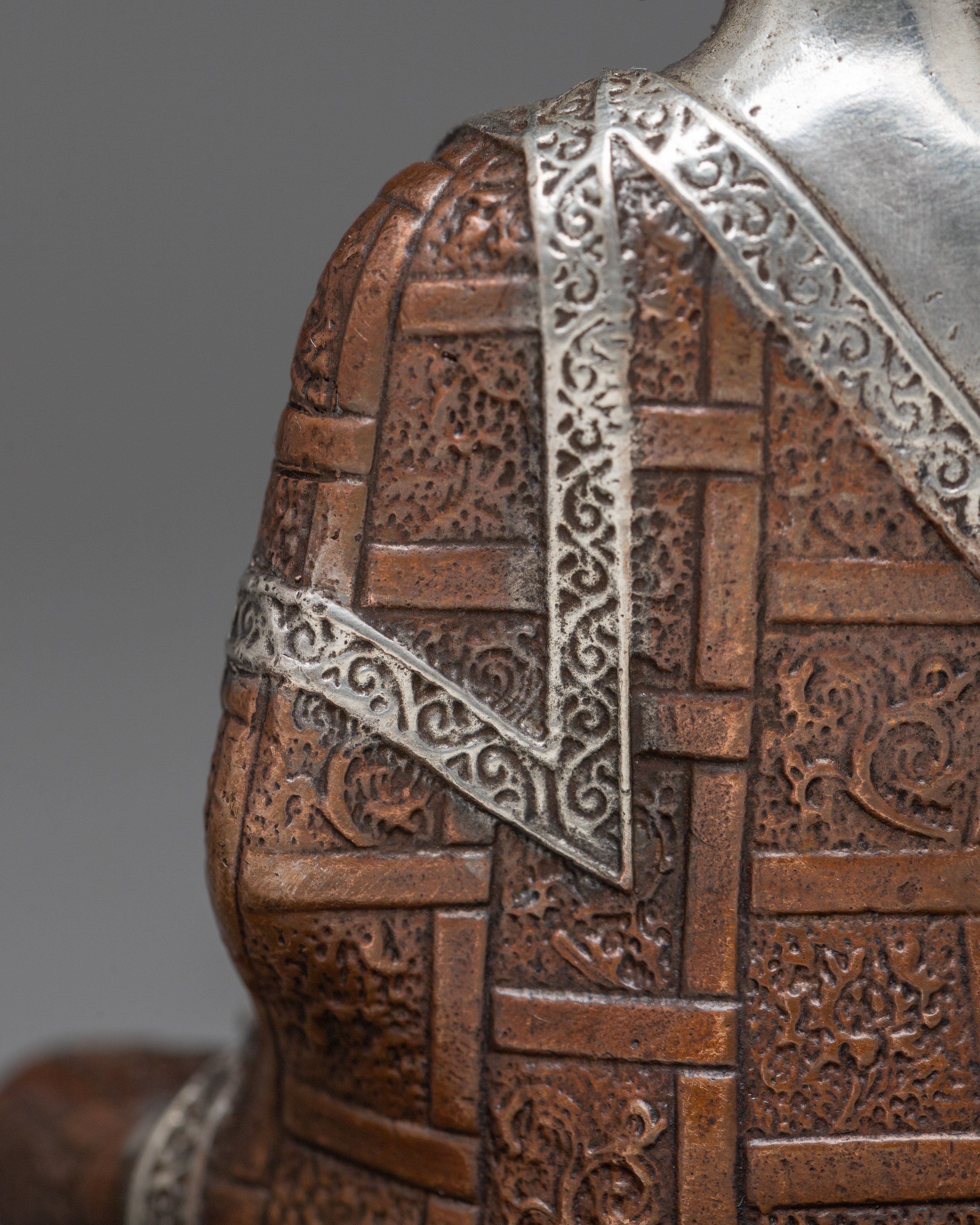 Machine Molded Amitabha Buddha Statue | Copper Statue for Timeless Serenity and Elegance