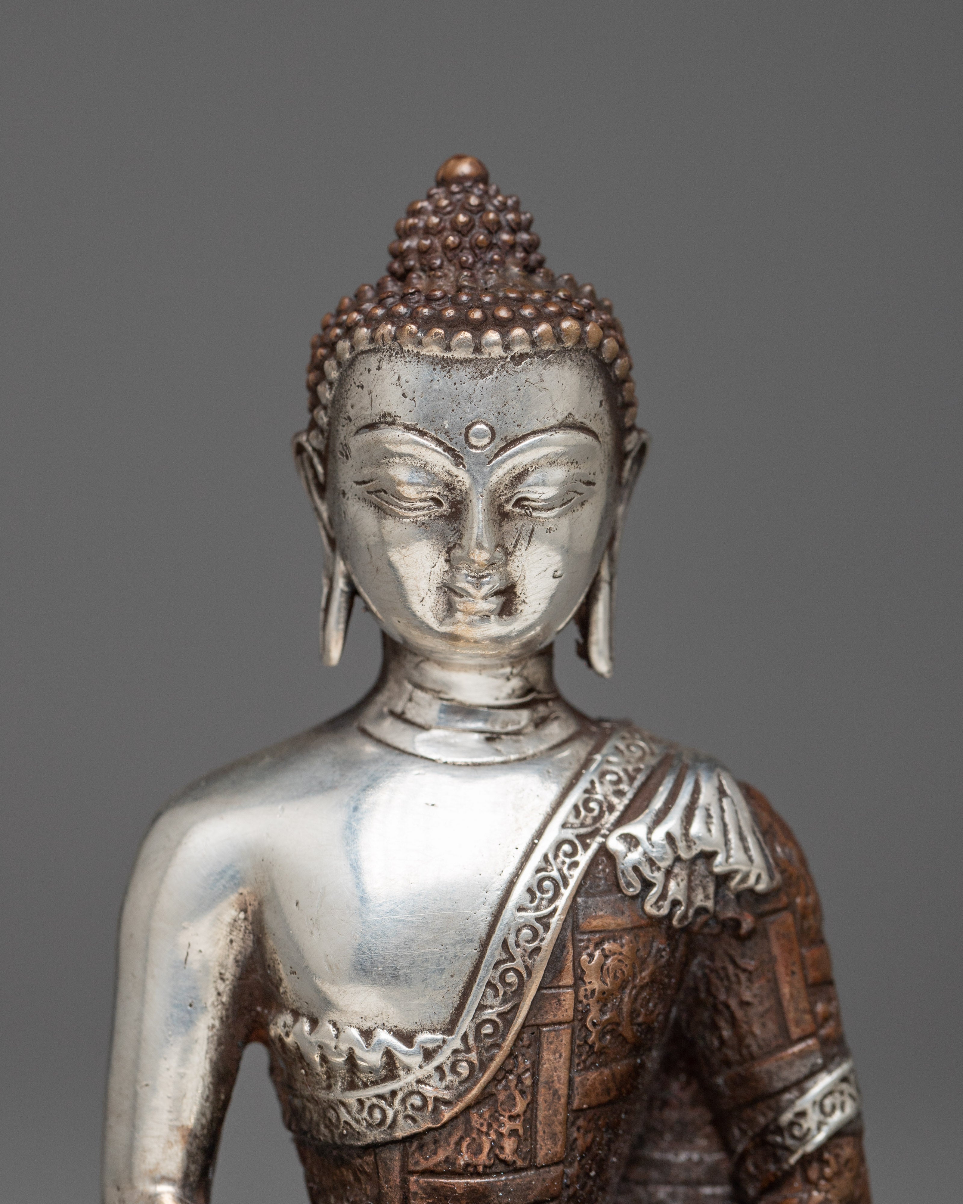 Machine Molded Amitabha Buddha Statue | Copper Statue for Timeless Serenity and Elegance