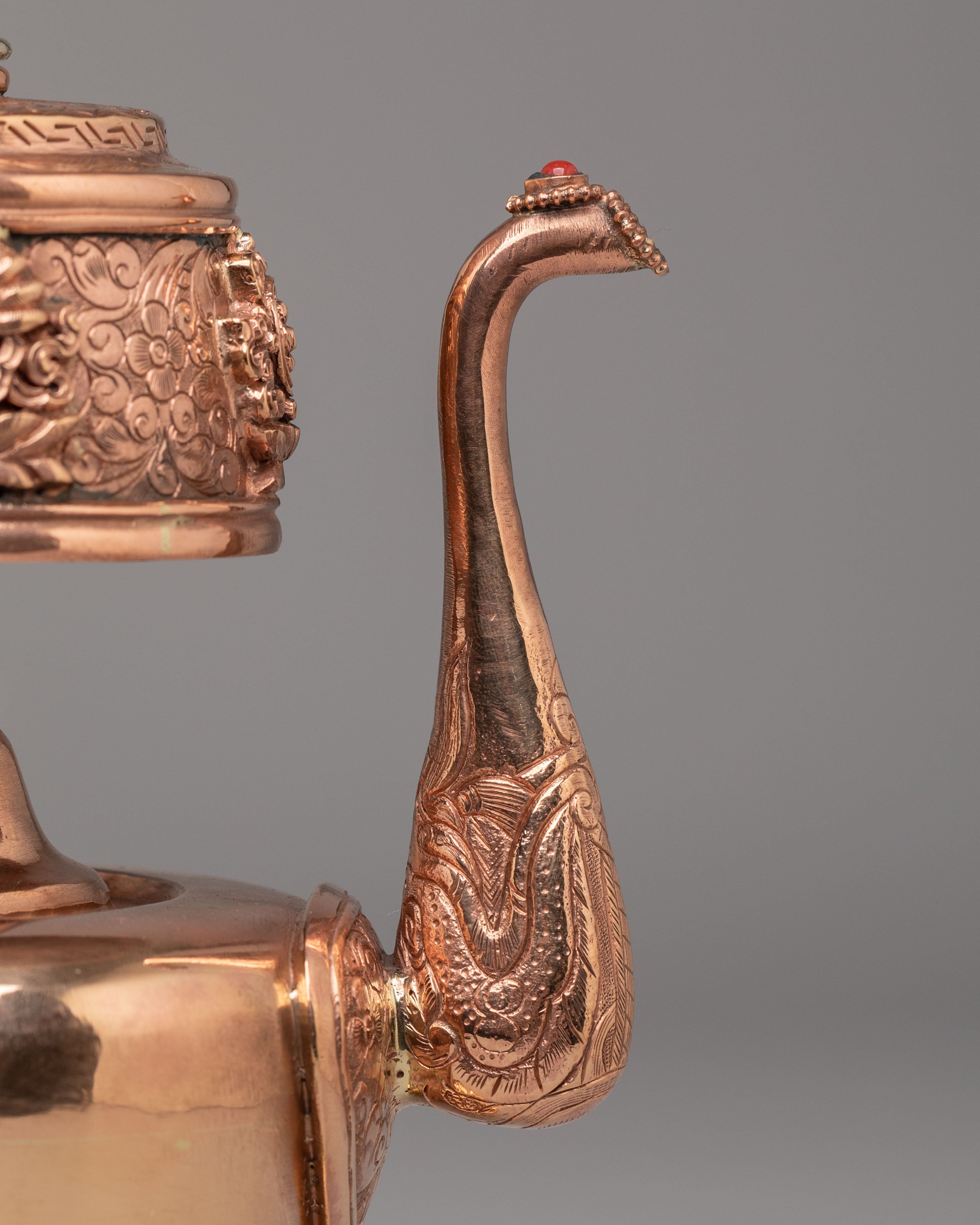 Spiritual Ritual Bhumba | Sacred Offering Vessel for Puja &amp; Meditation