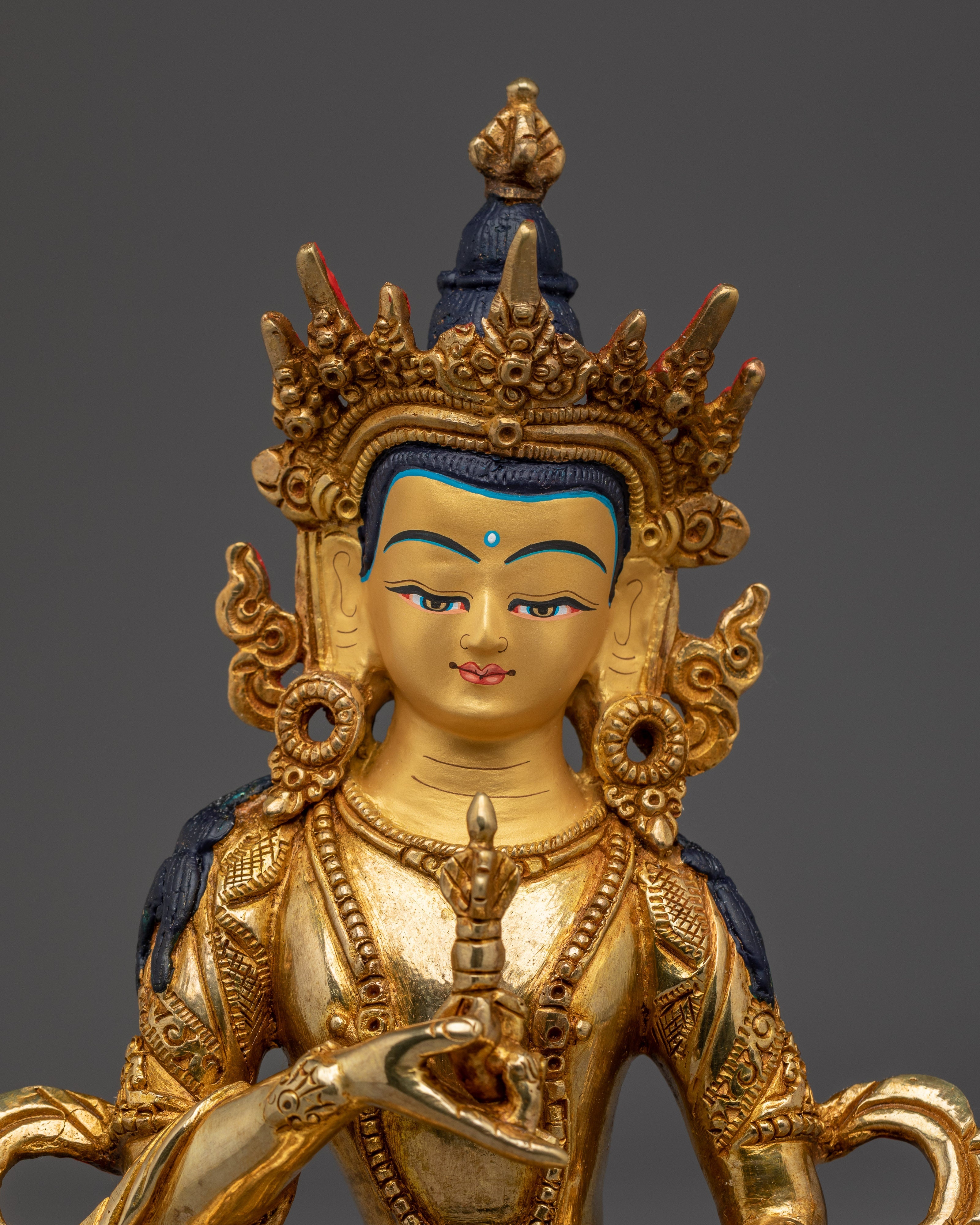 Vajrasattva Buddhist Sculpture for Meditation | Traditional Artwork