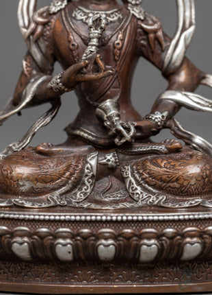 Machine Made Buddha Vajrasattva Statue | Precise Craftsmanship for Divine Enlightenment