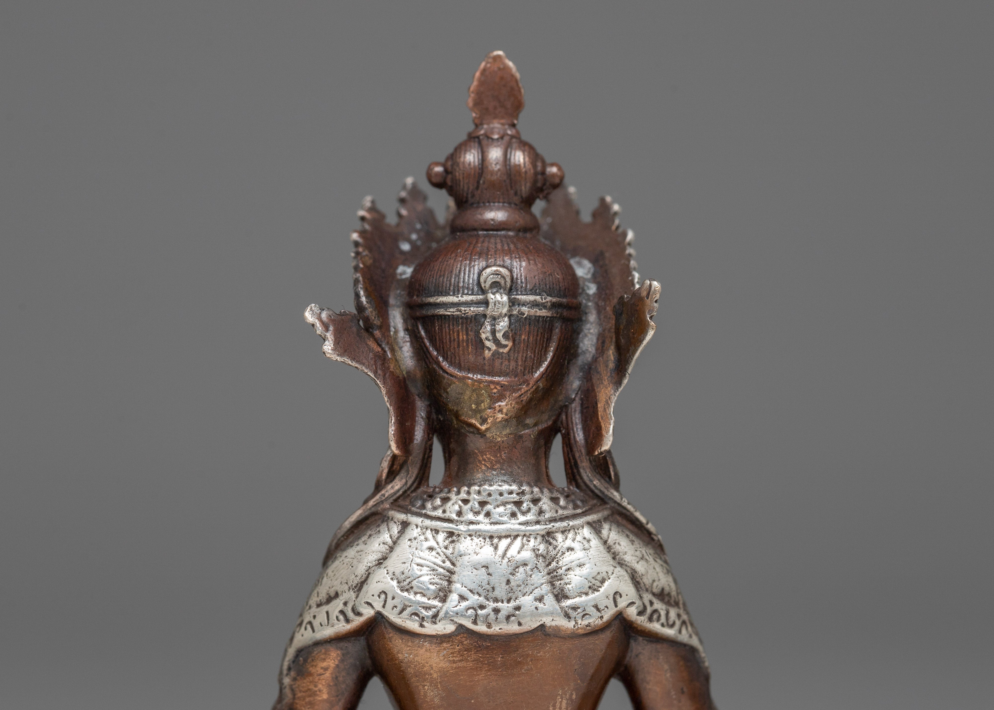Machine Made Amitayus Buddha Statue | Craftsmanship in Divine Form for Spiritual Practice