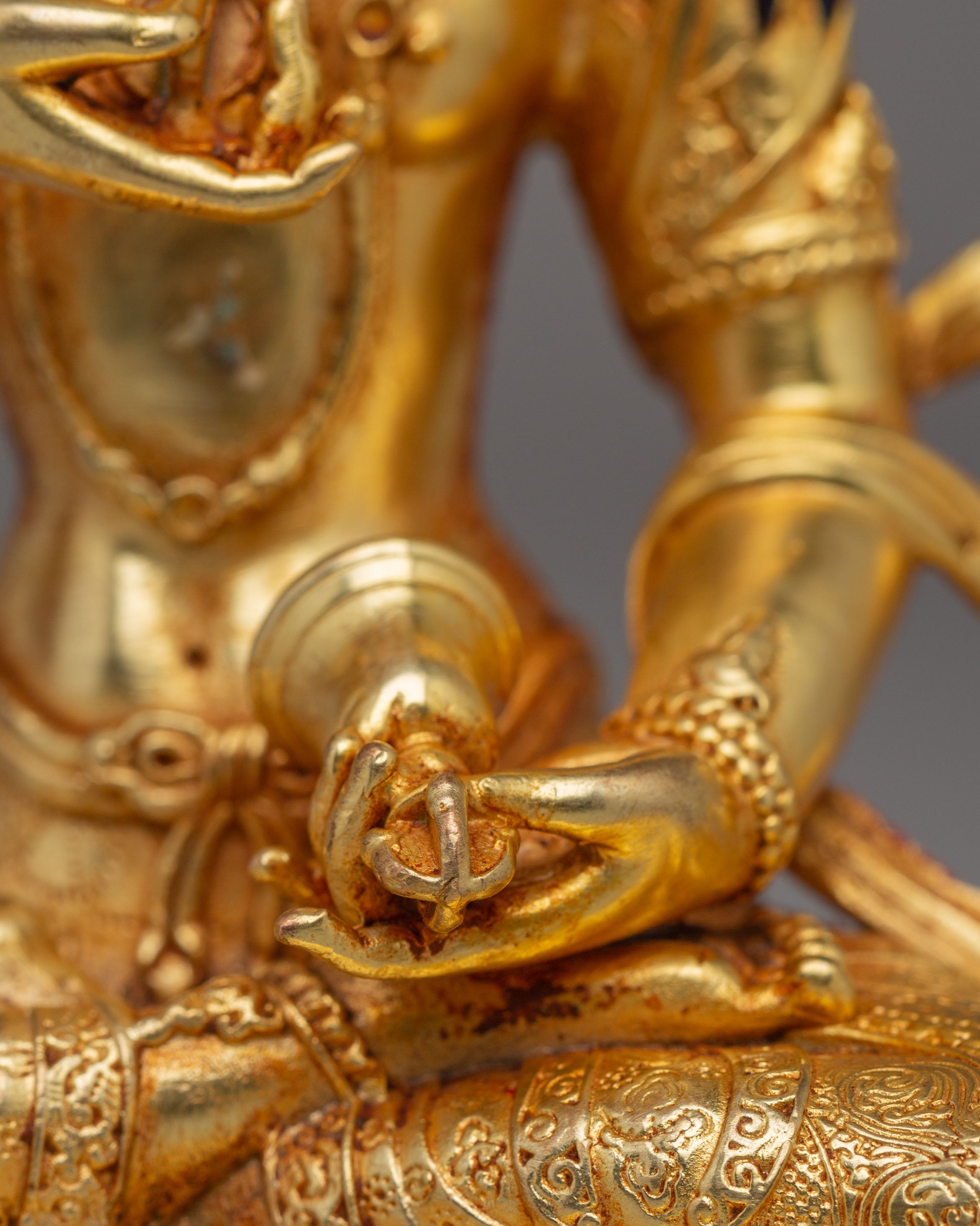 Buddhist Vajrasattva Statue | Handcrafted Tibetan Art