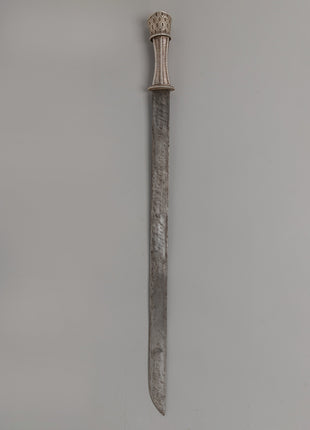 Bhutanese Style Silver Sword | Ritual Sword