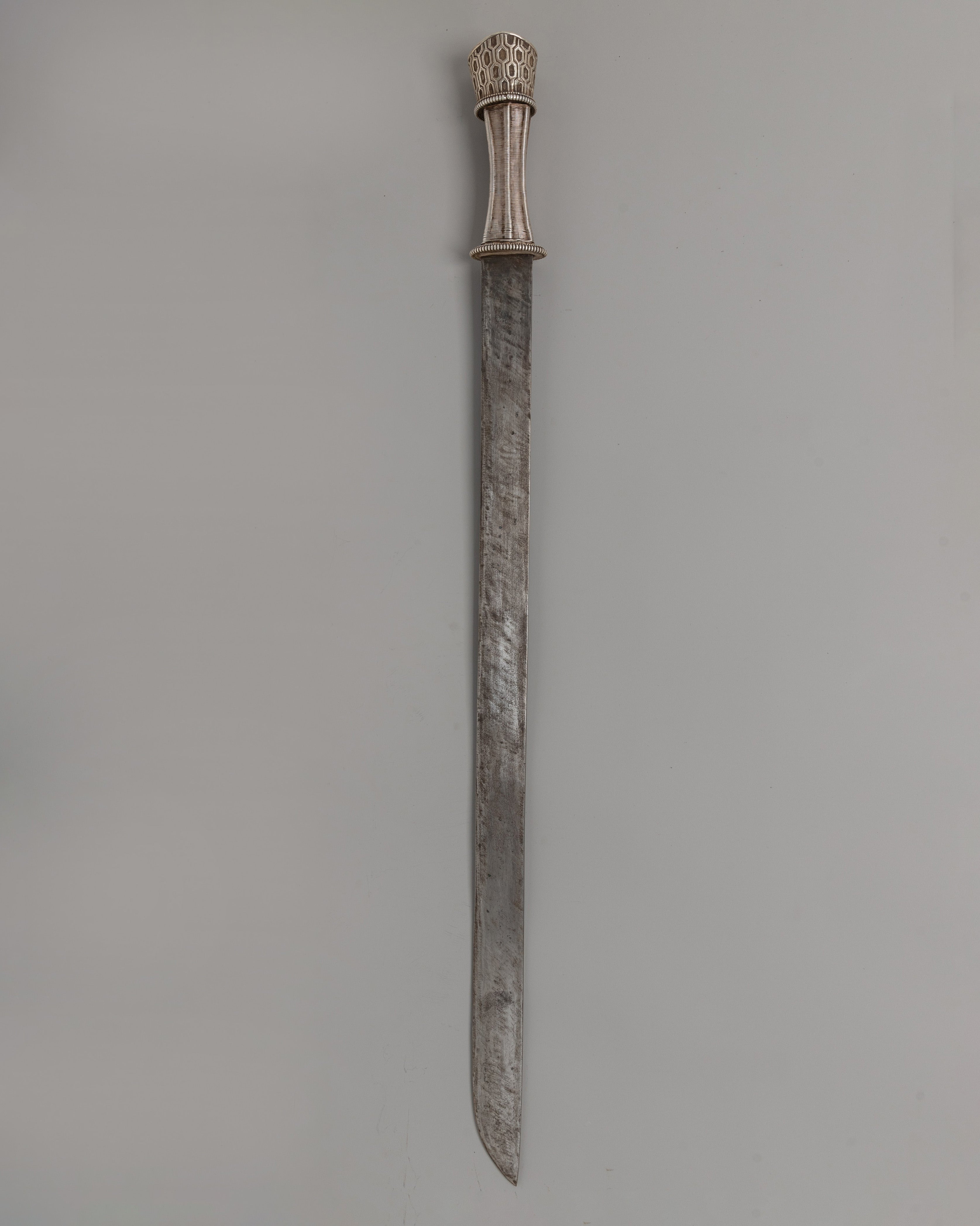 Bhutanese Style Silver Sword | Ritual Sword