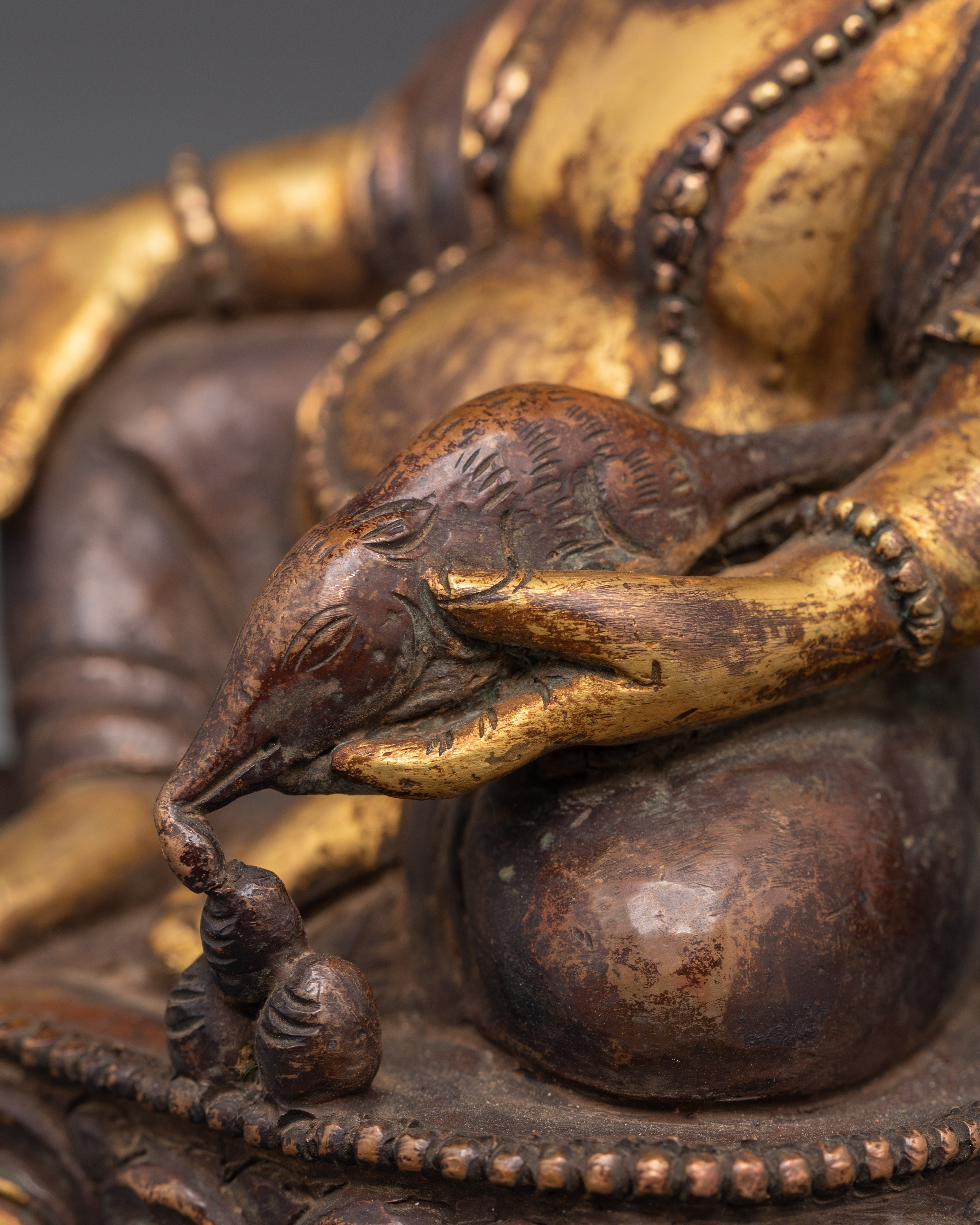 Abundance Lord Dzambhala Statue | Tibetan Deity of Abundance