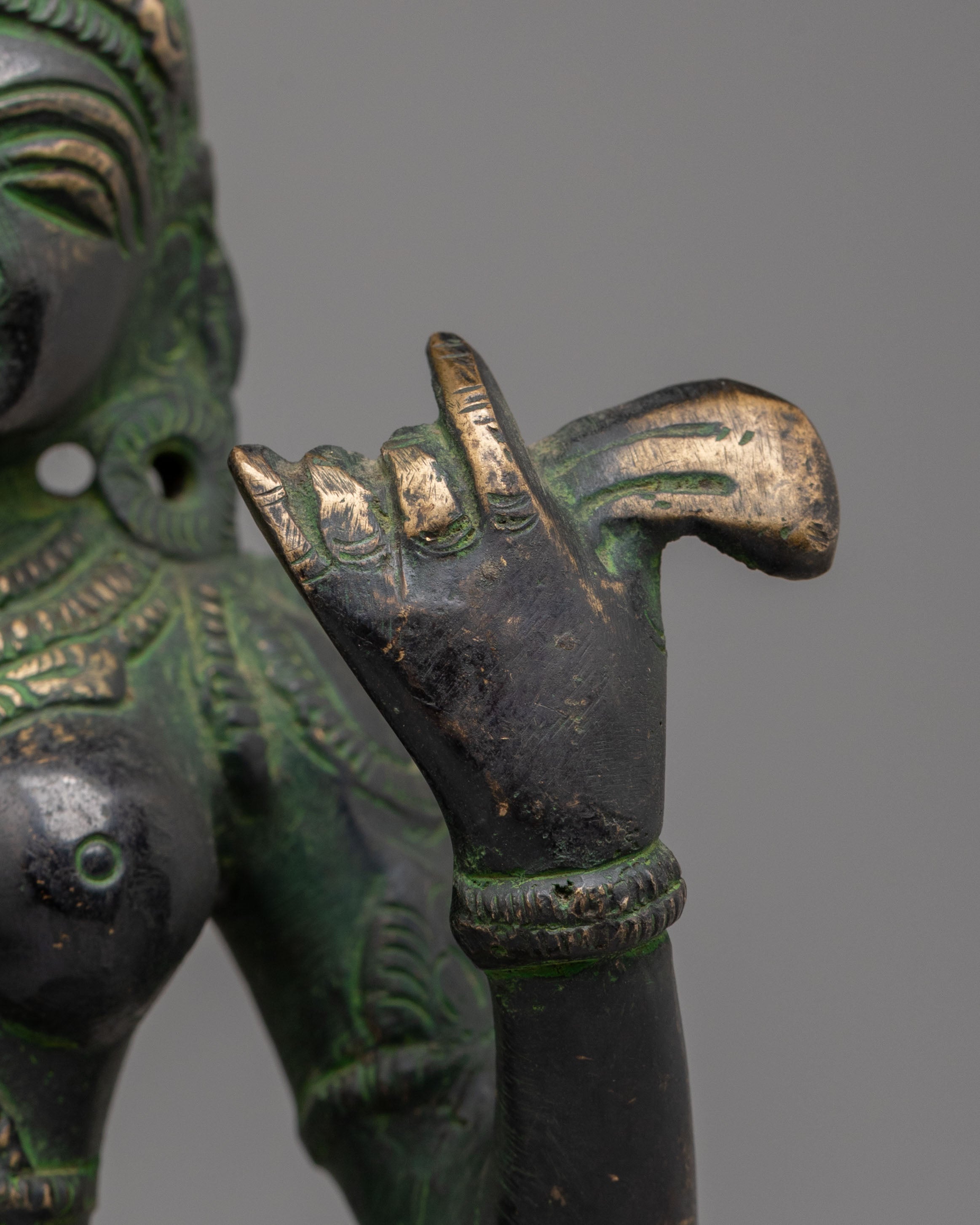 Buddhist Ardhanarishvara Statue | Divine Union of Shiva and Shakti