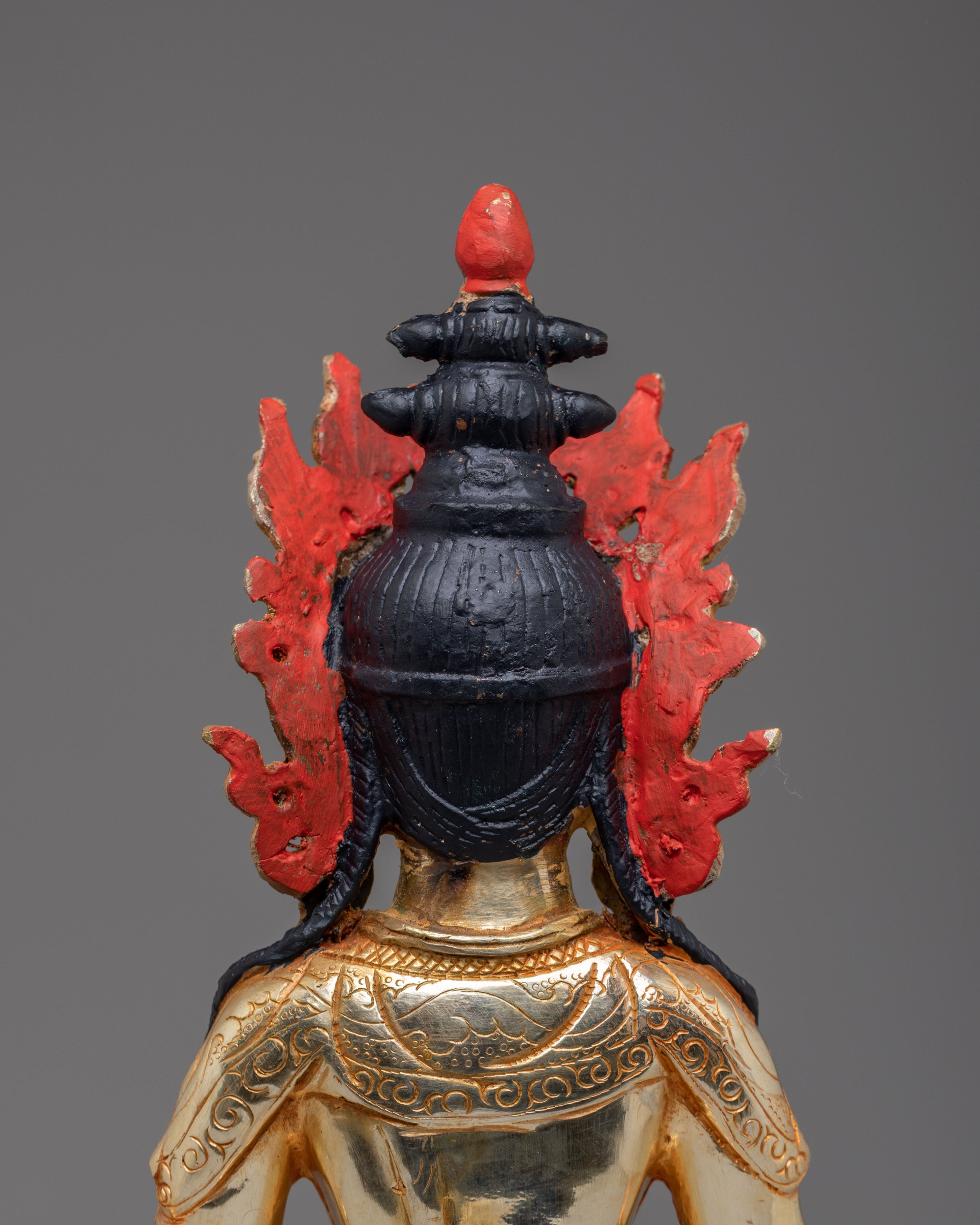 Tibetan Longevity Buddha Amitayus Statue | Symbol of Infinite Life