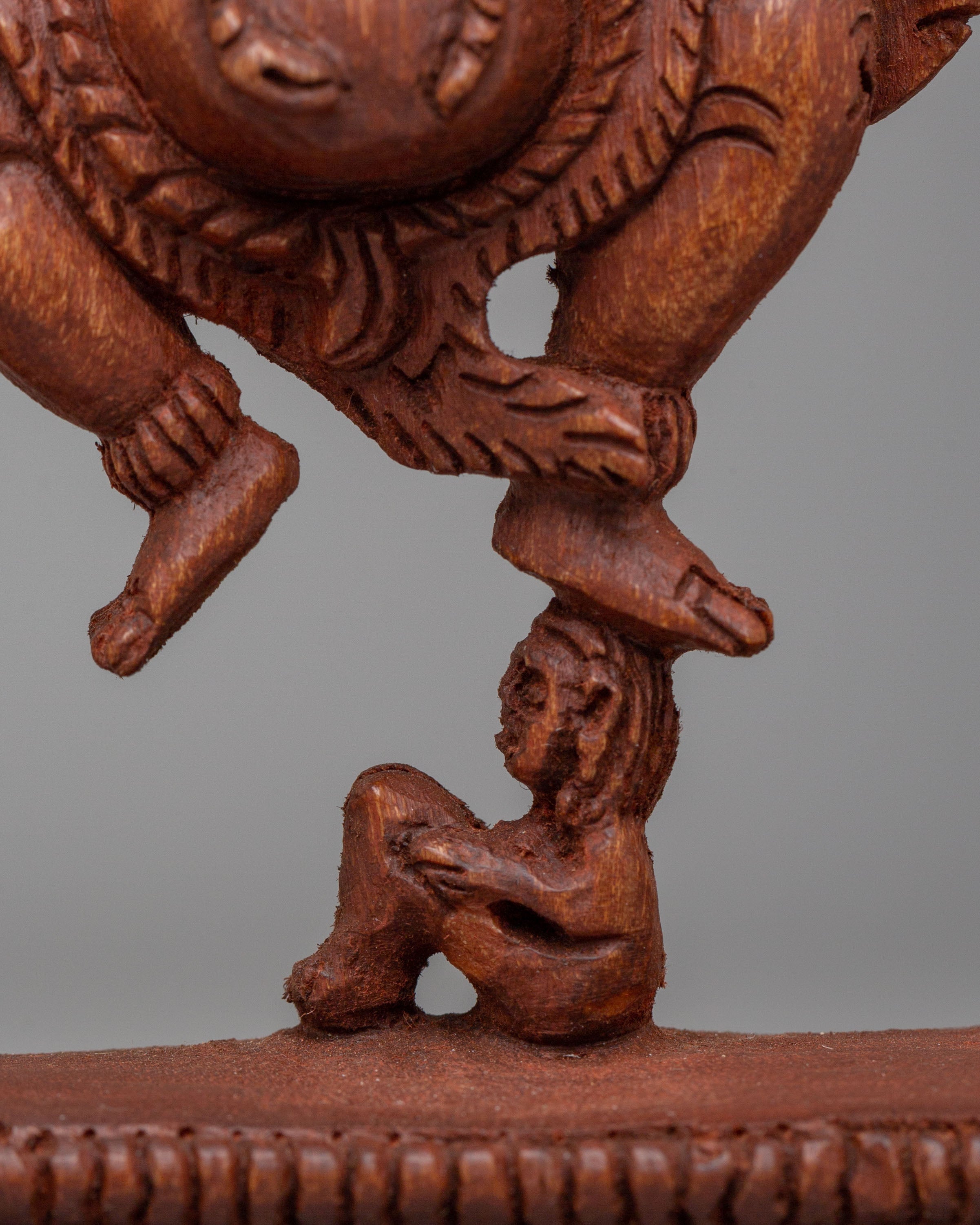 Garuda Statue  | Hand-Carved Wooden Garuda Deity Sculpture