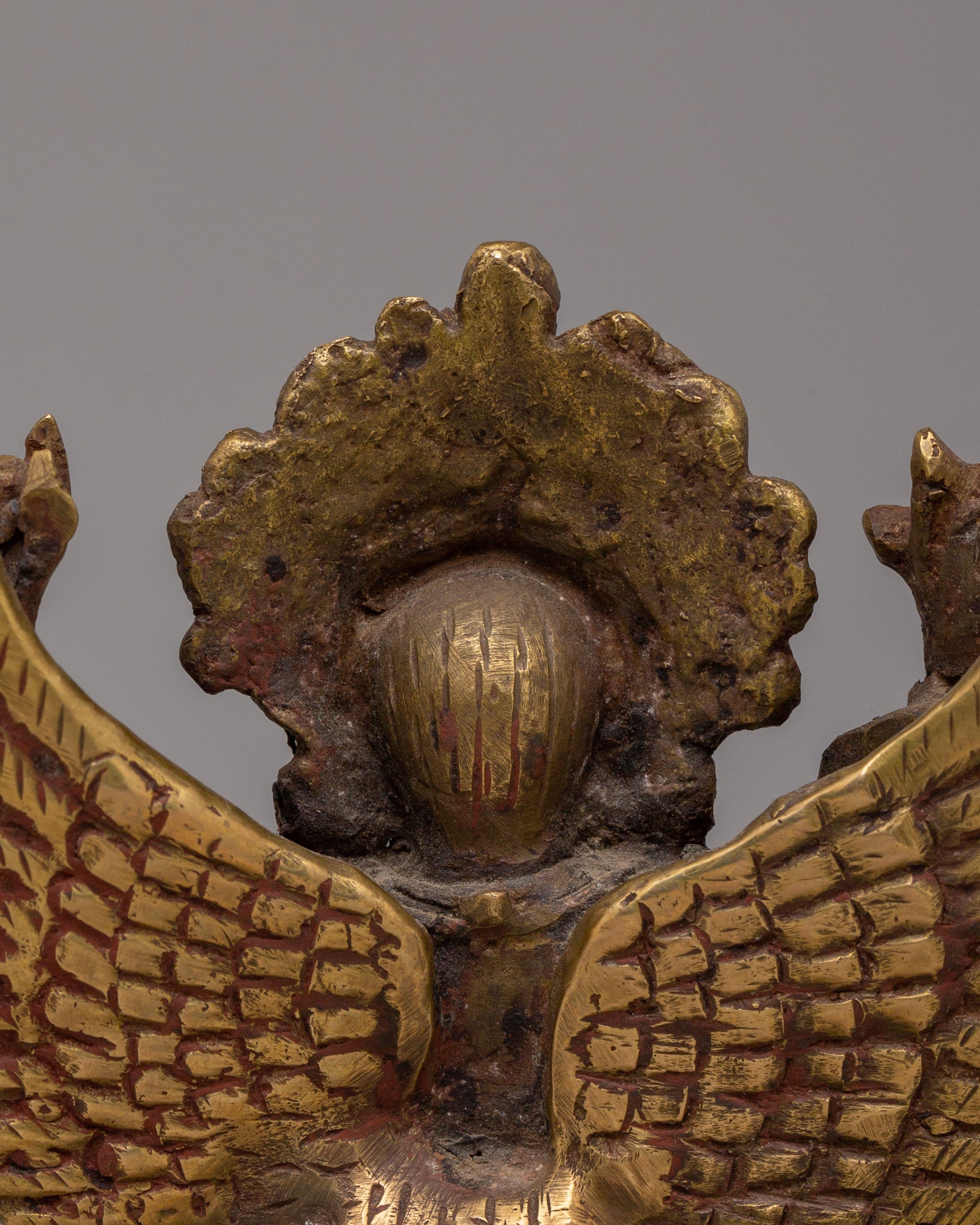 Himalayan Garuda Statue for Shrine | Handcrafted Spiritual Decor