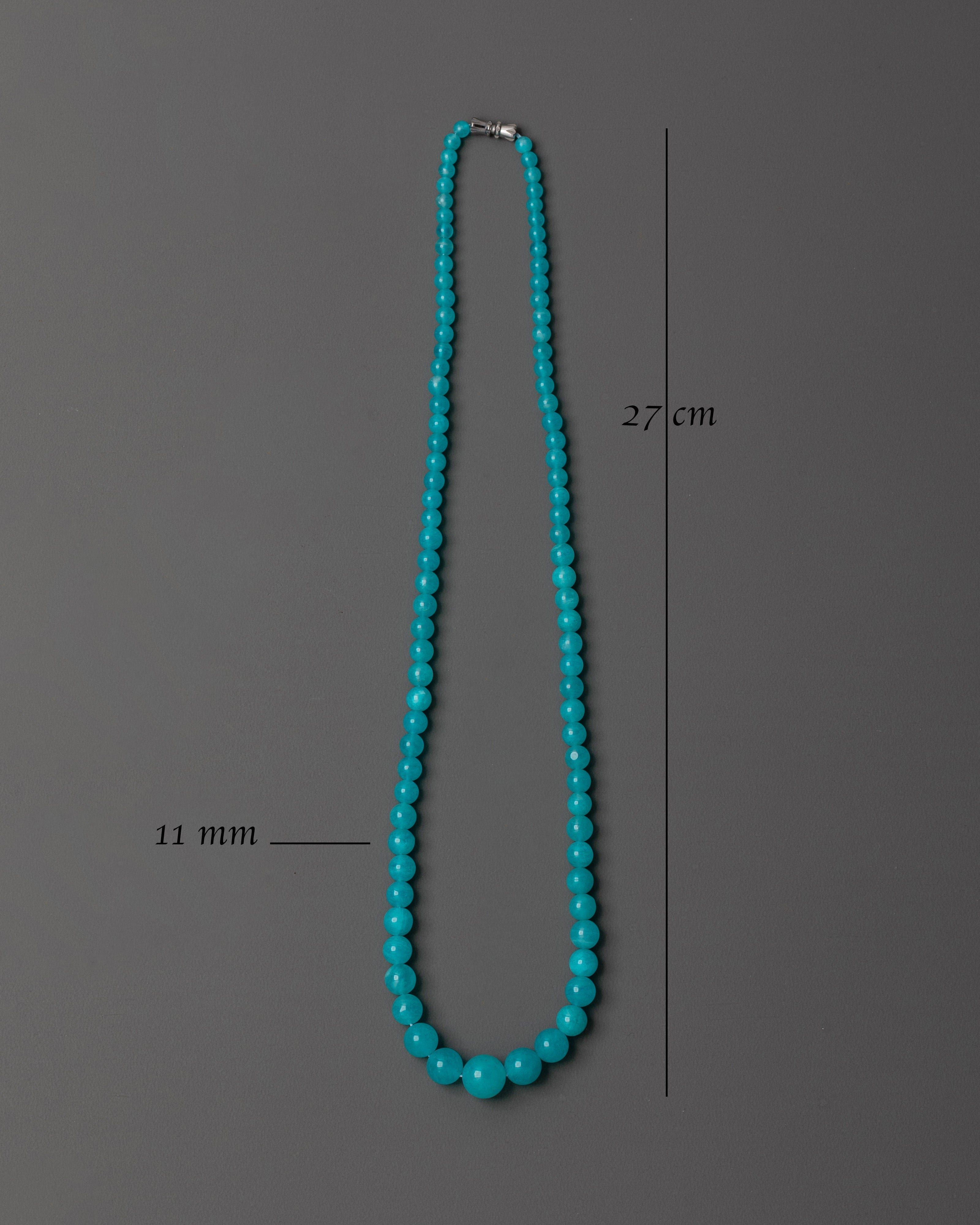 Handcrafted Amazonite Mala Beads | Healing Prayer Mala