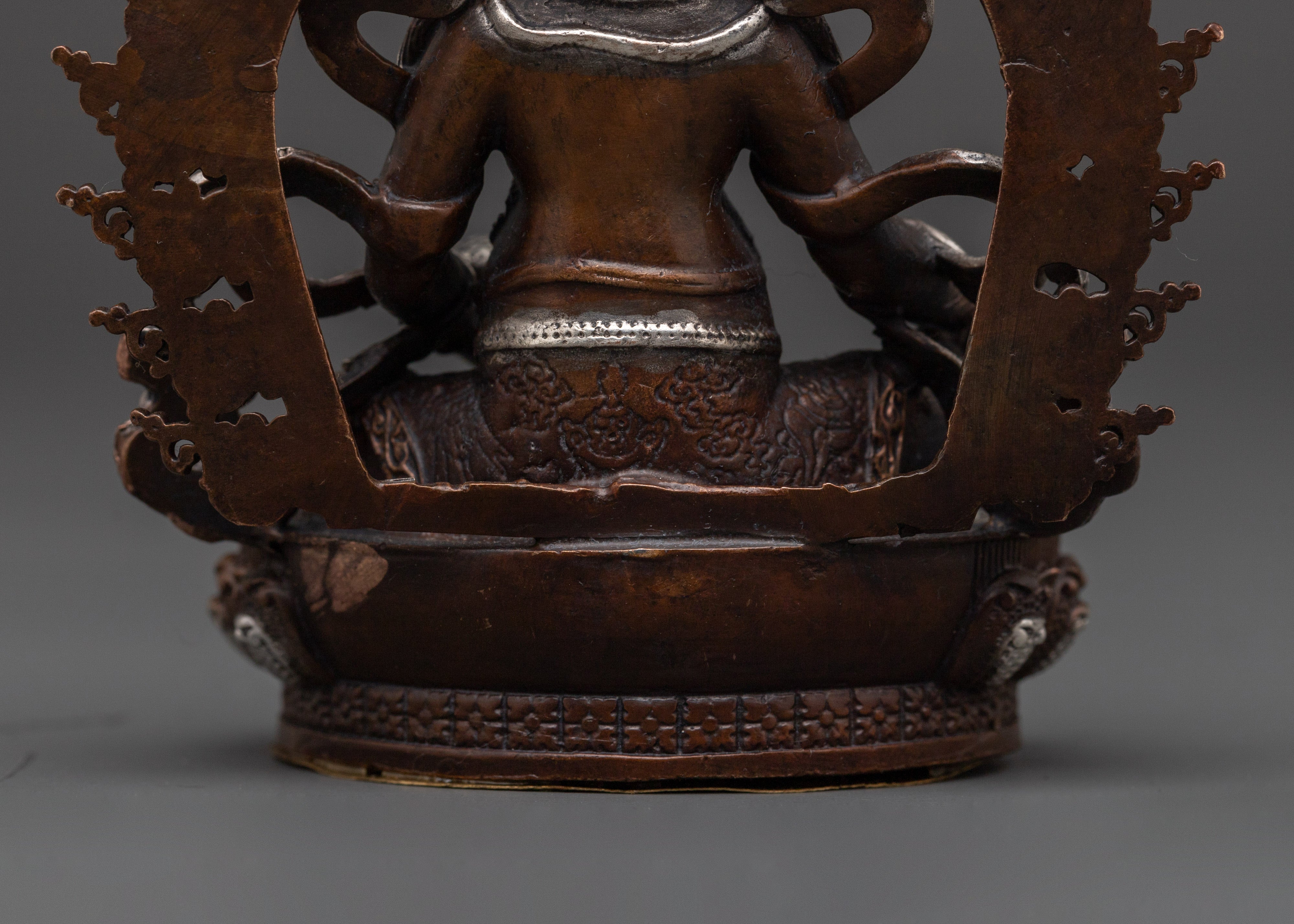 Oxidized Statue of Dzambhala | Altar and Prosperity