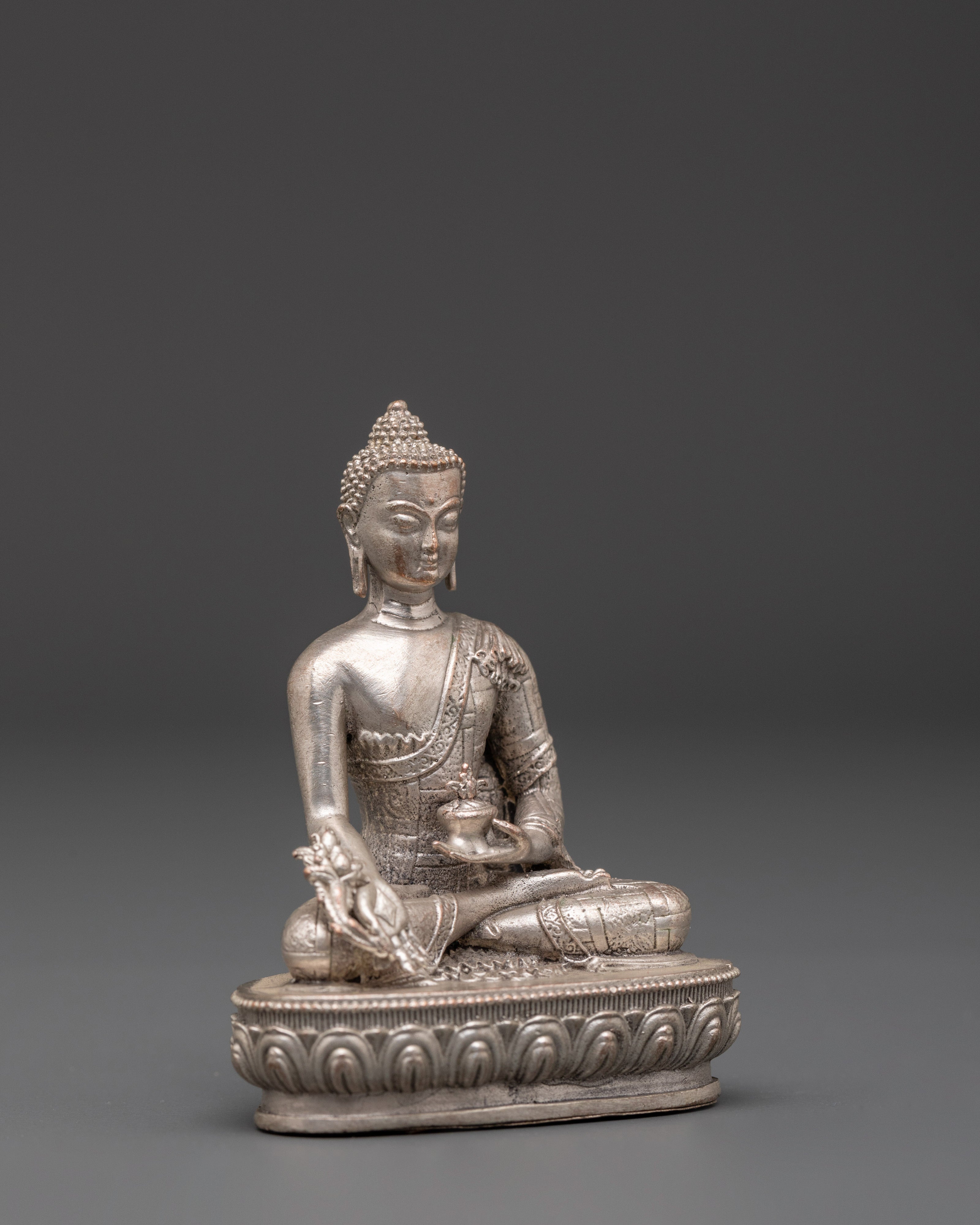 Sacred Healing Buddha Sculpture | Meditation Buddha Statue for Inner Peace