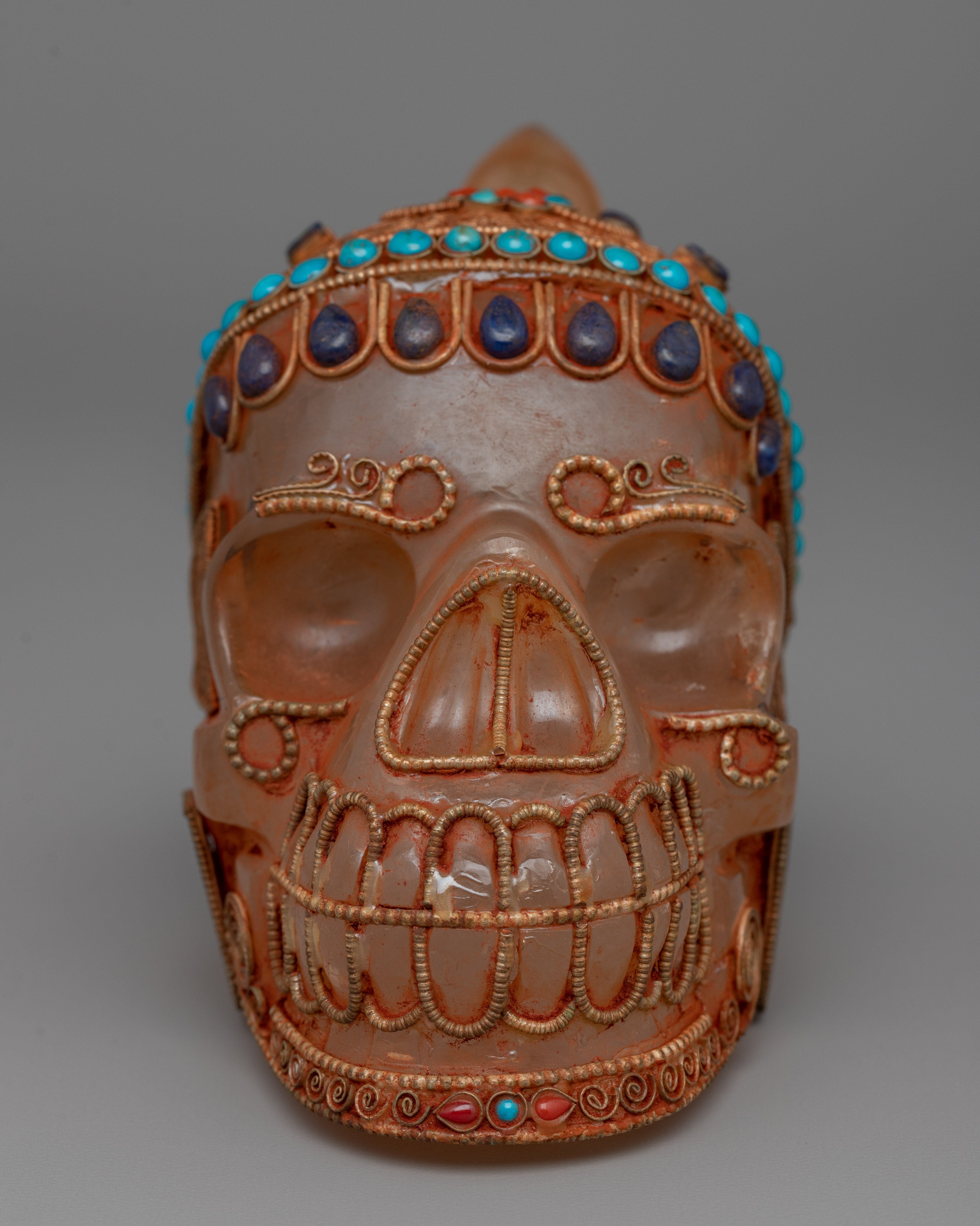 Crystal Skull Head | Unique Home Decor Accent