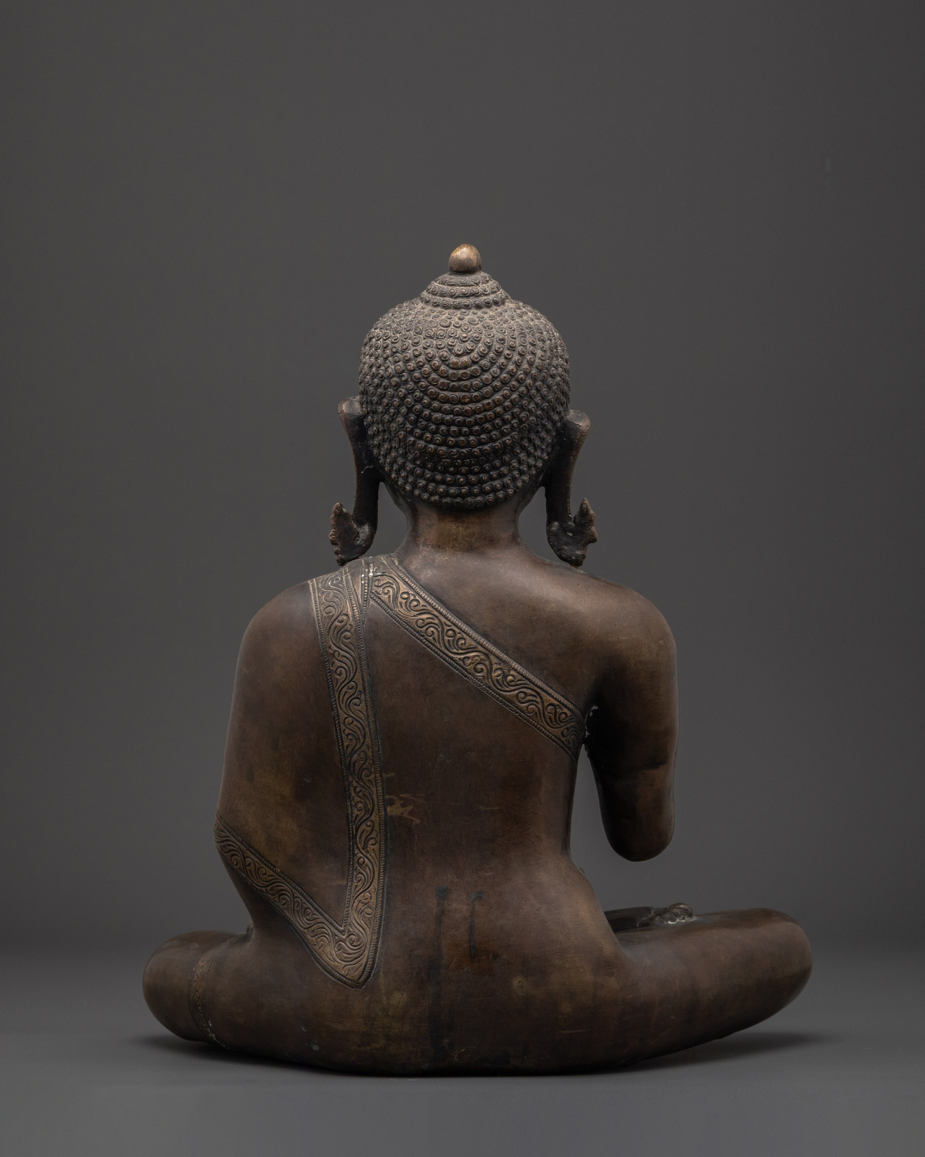 Amogasiddhi Brass Statue | Icon of Fearlessness and Protection