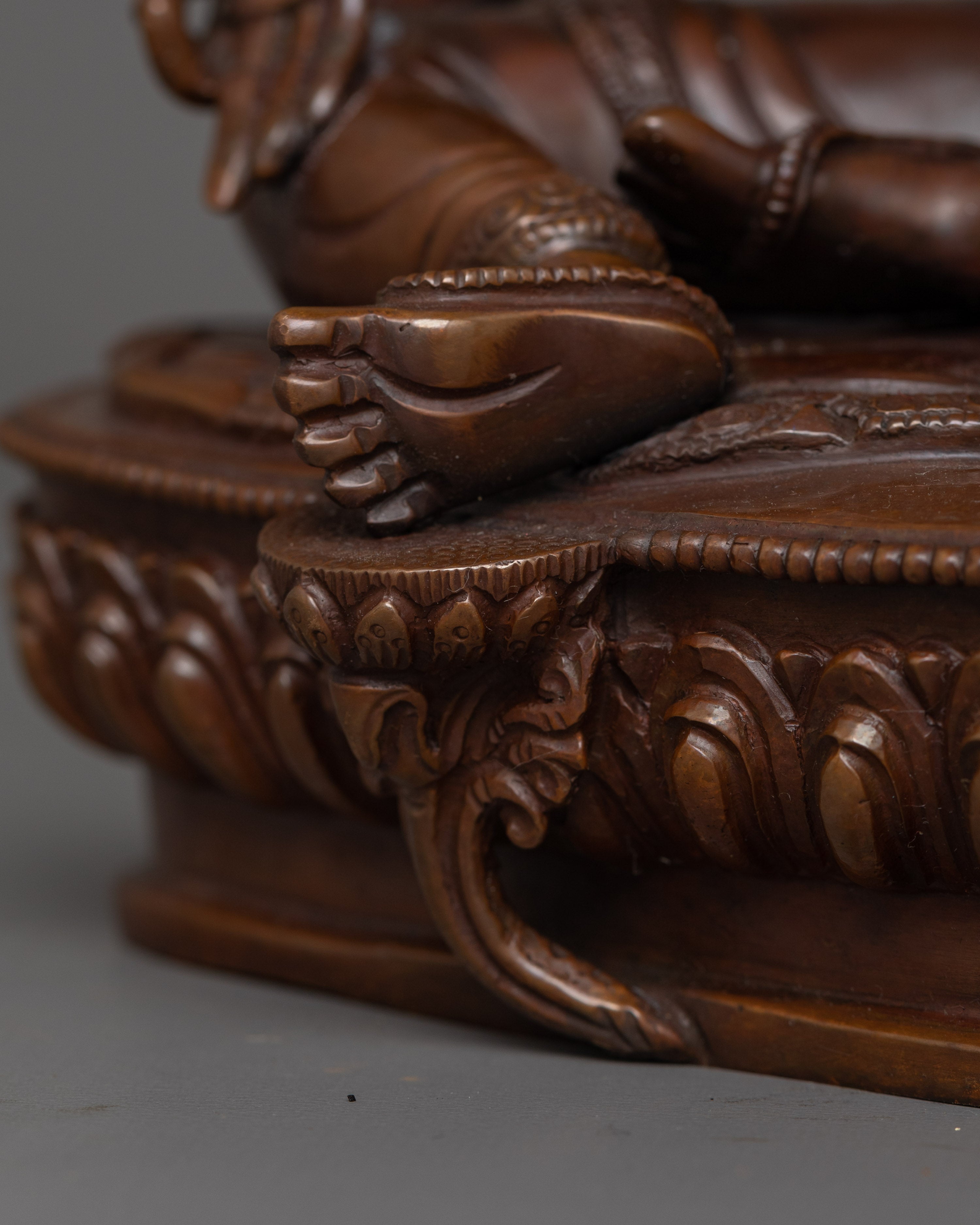 Traditional Figurine of Green Tara | Mother of Liberation