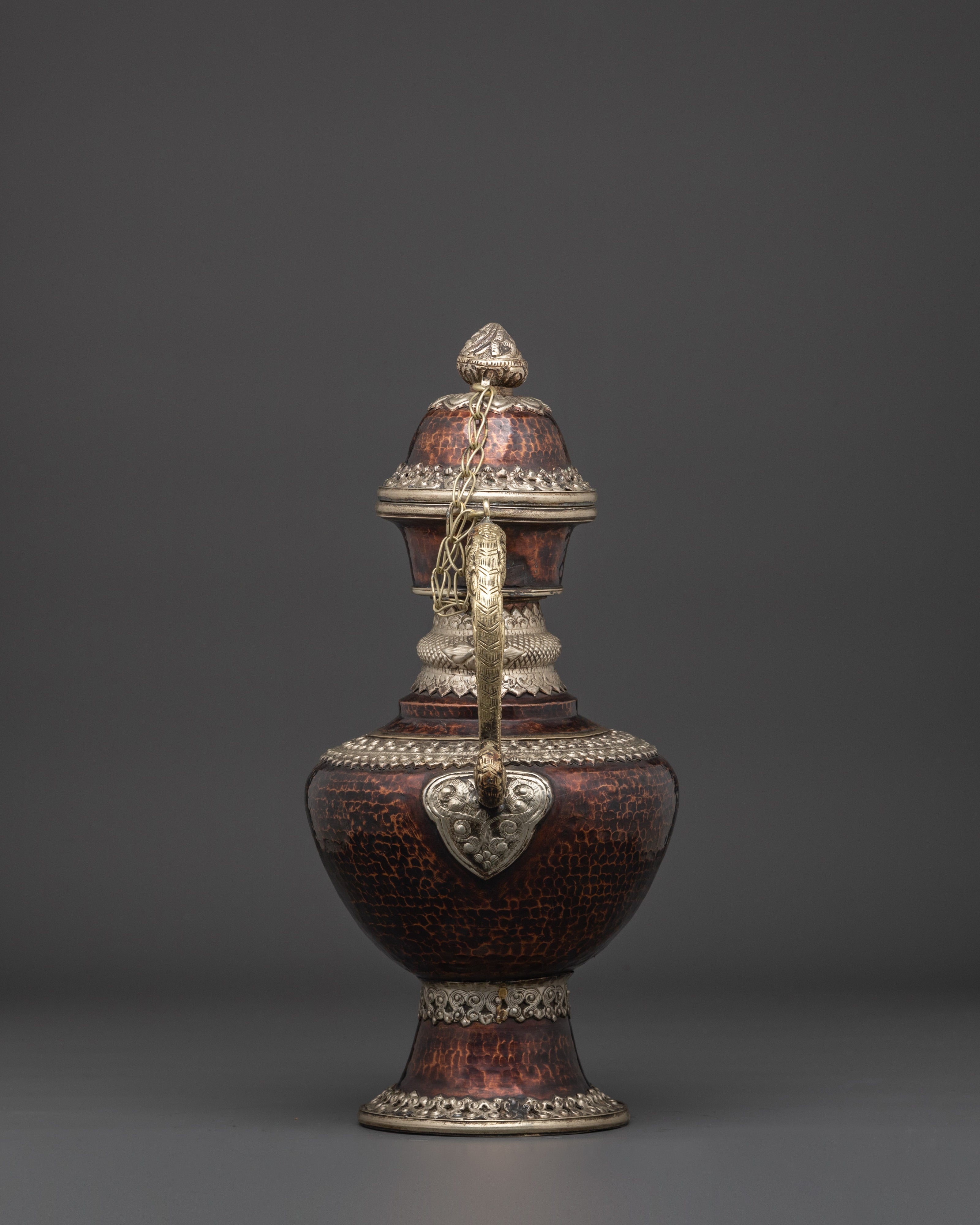 Traditional Handmade Tea Pot | Antique-Style Spiritual Decor