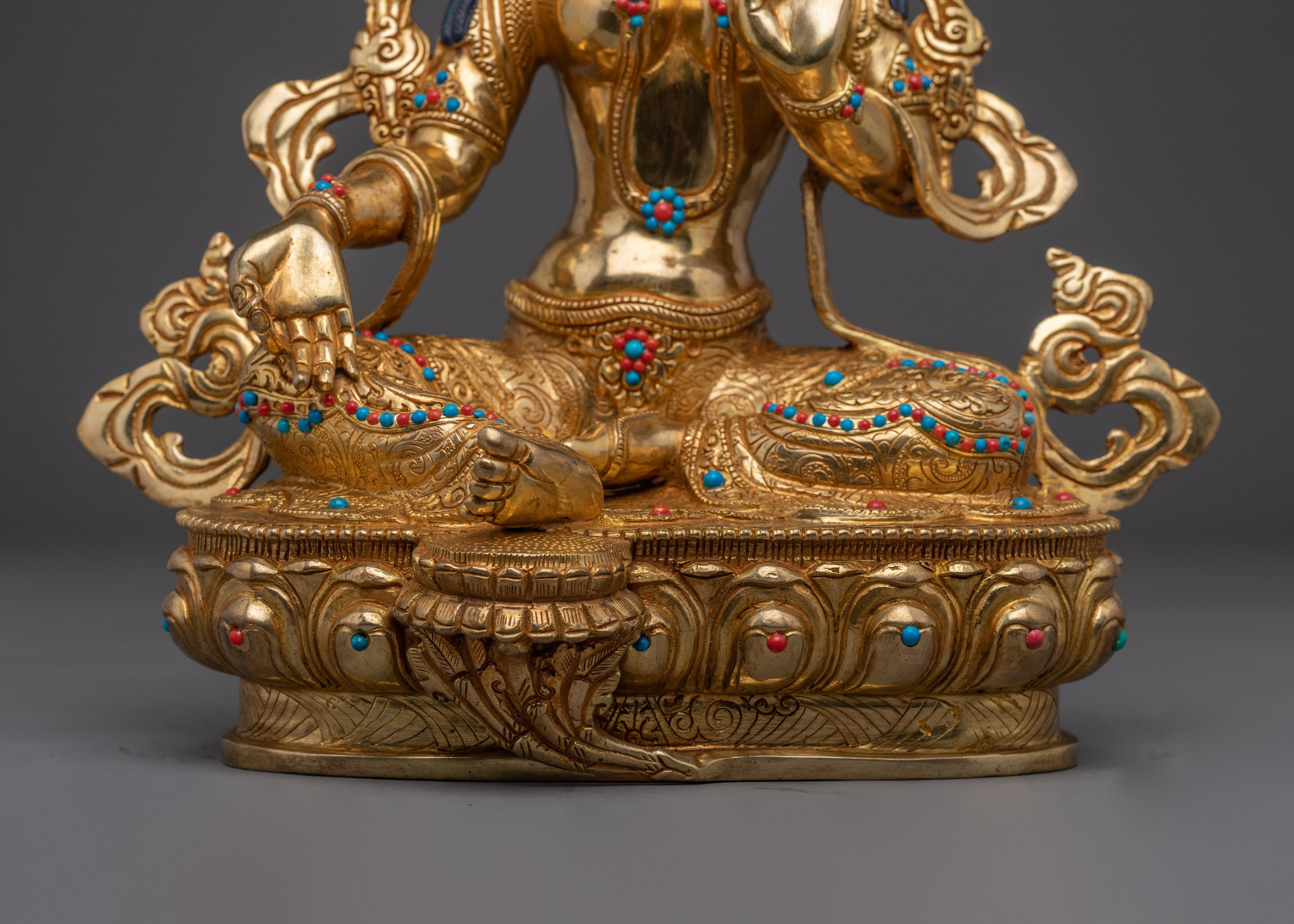 Sacred Feminine Artwork of Green Tara | Bodhisattva of Compassion