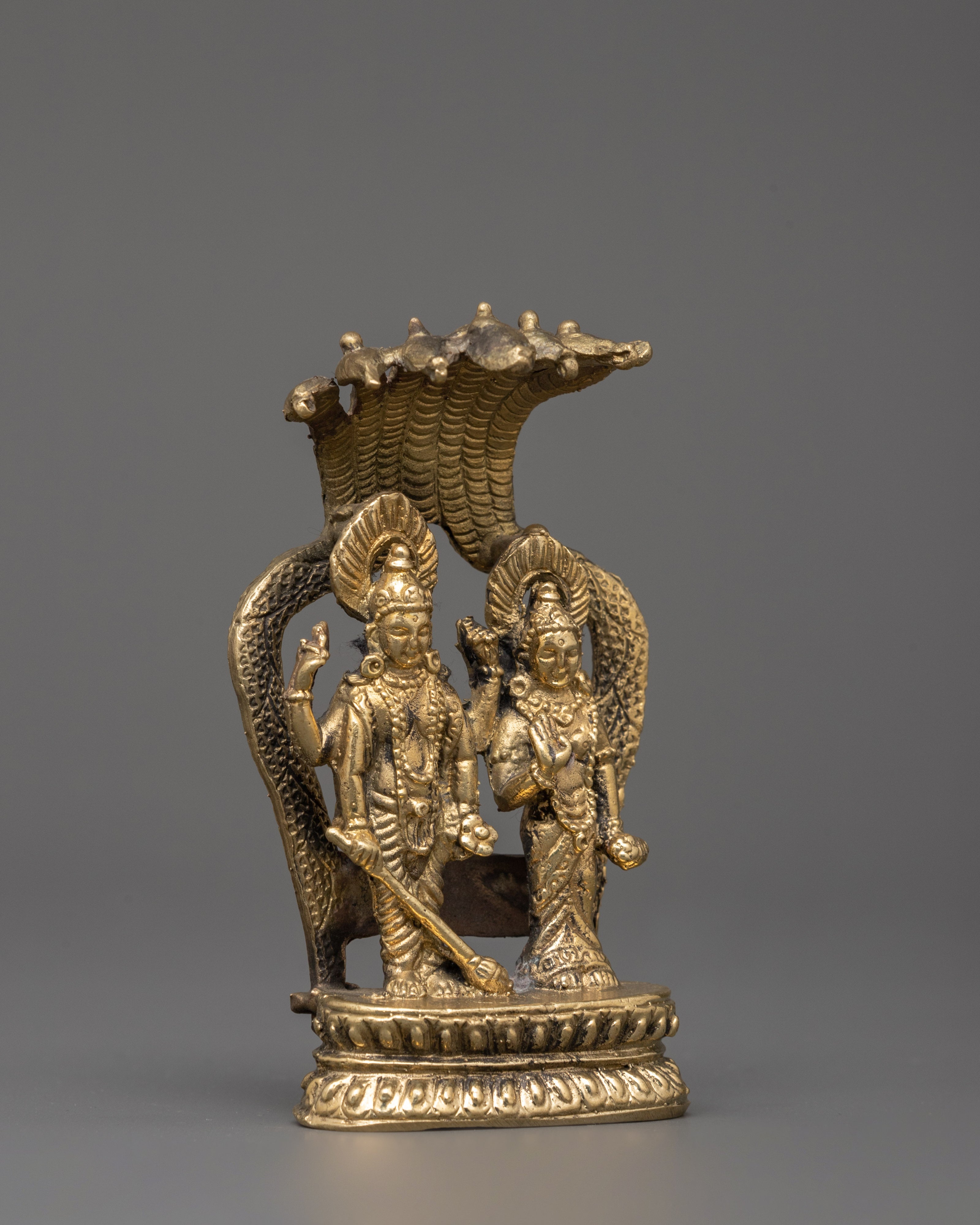 Brass Krishna and Radha | Puja & Altar Figurine