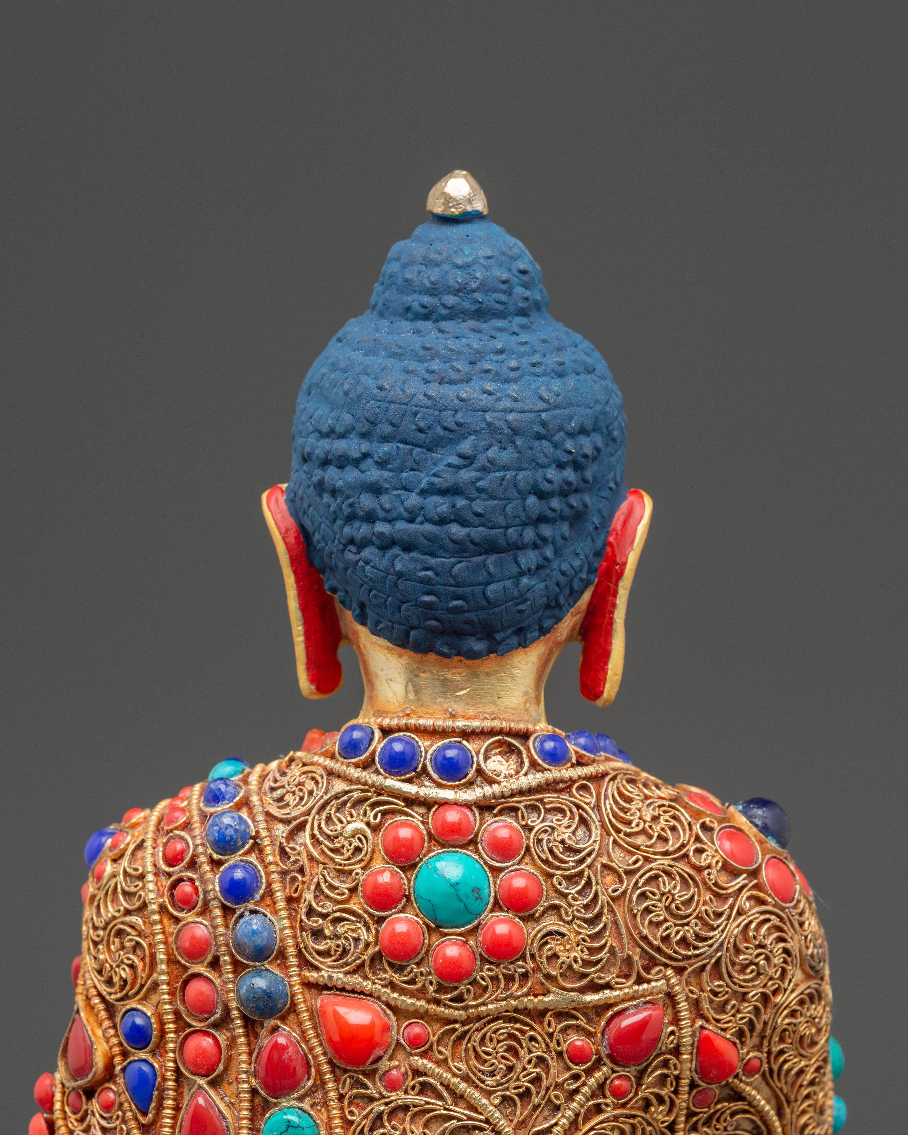 Tibetan Medicine Buddha Figurine | Healing Deity