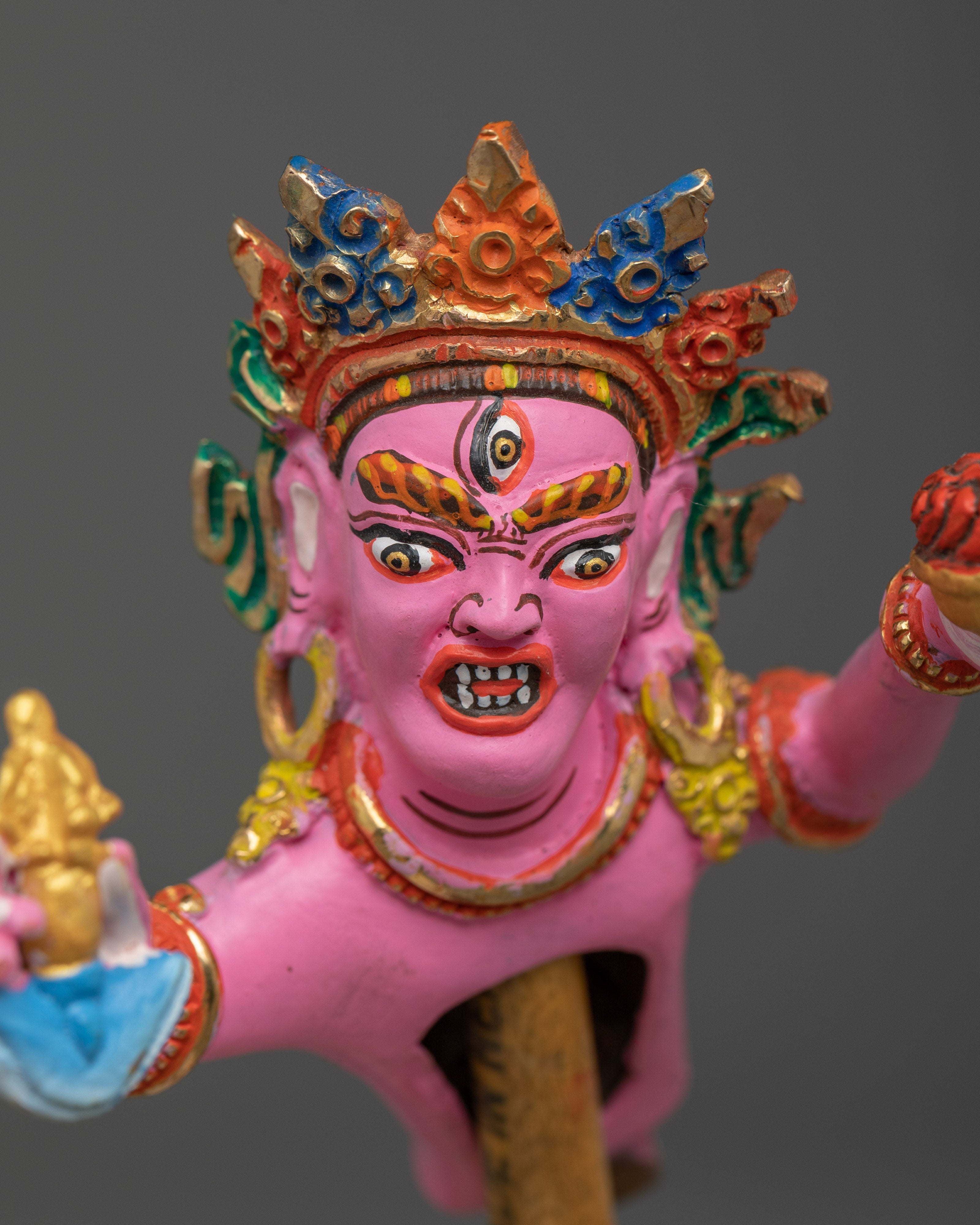 Tibetan Statue of Chakrasamvara | Wheel of Perfect Bliss