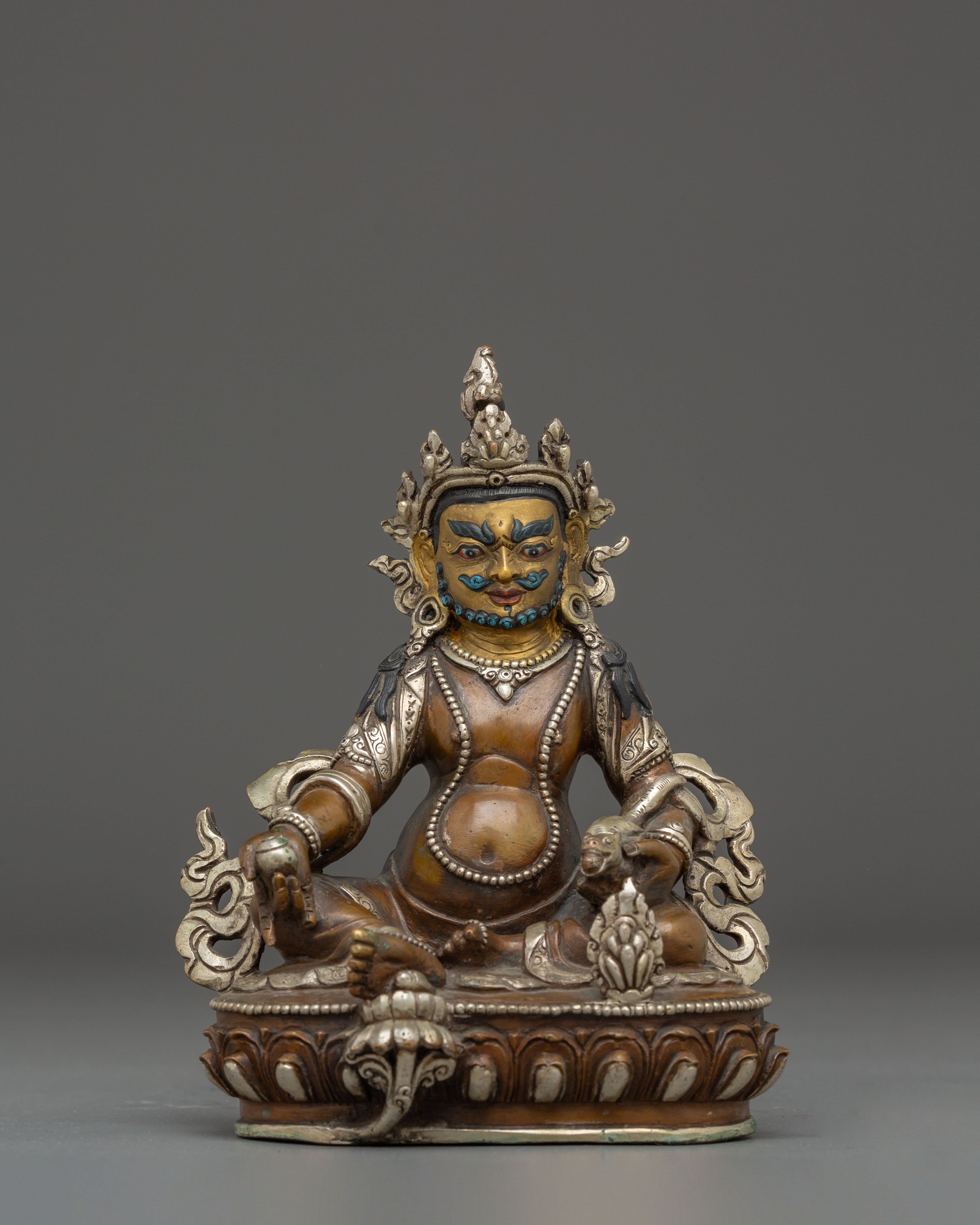 Handmade Copper Statue of Dzambhala