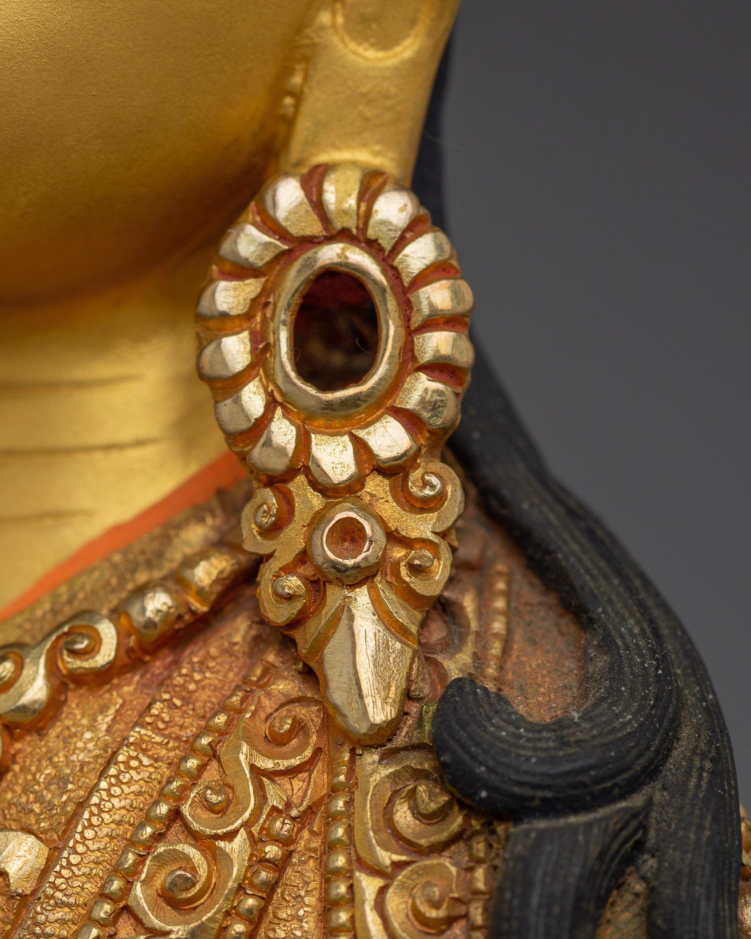 Tantric Buddhism Icon Guru Rinpoche | Handmade Nepal Art