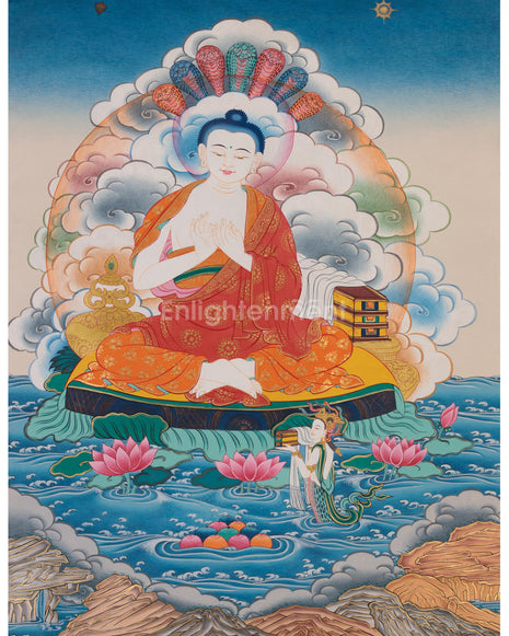 Nagarjuna Thangka | The Master of Madhyamaka Philosophy