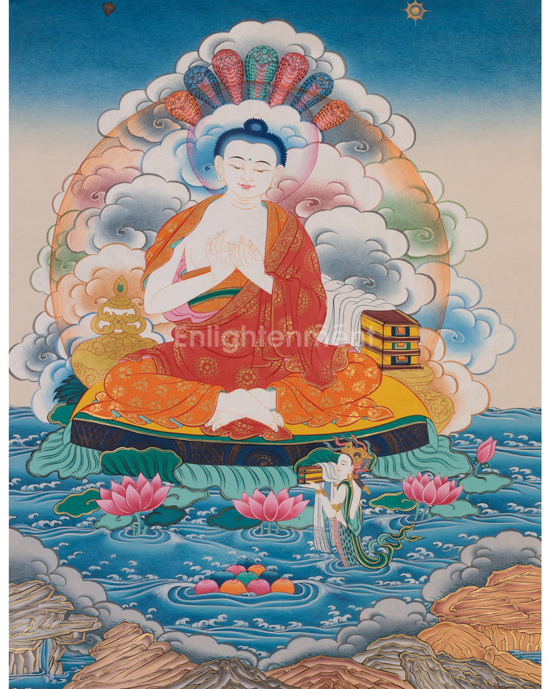 Nagarjuna Thangka | The Master of Madhyamaka Philosophy