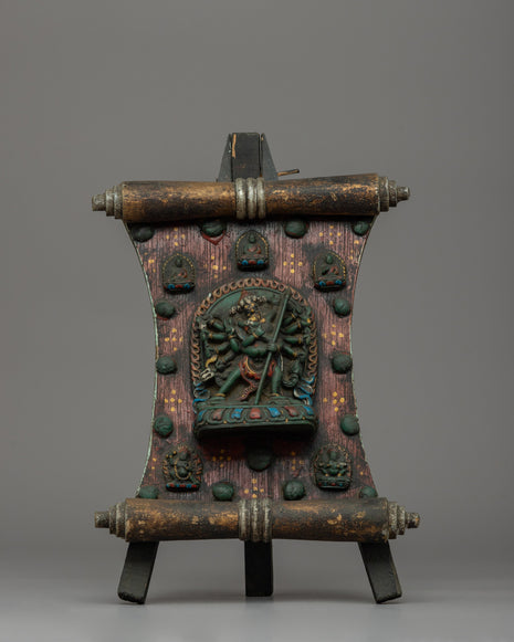 wooden-chakrasambhara-thangka
