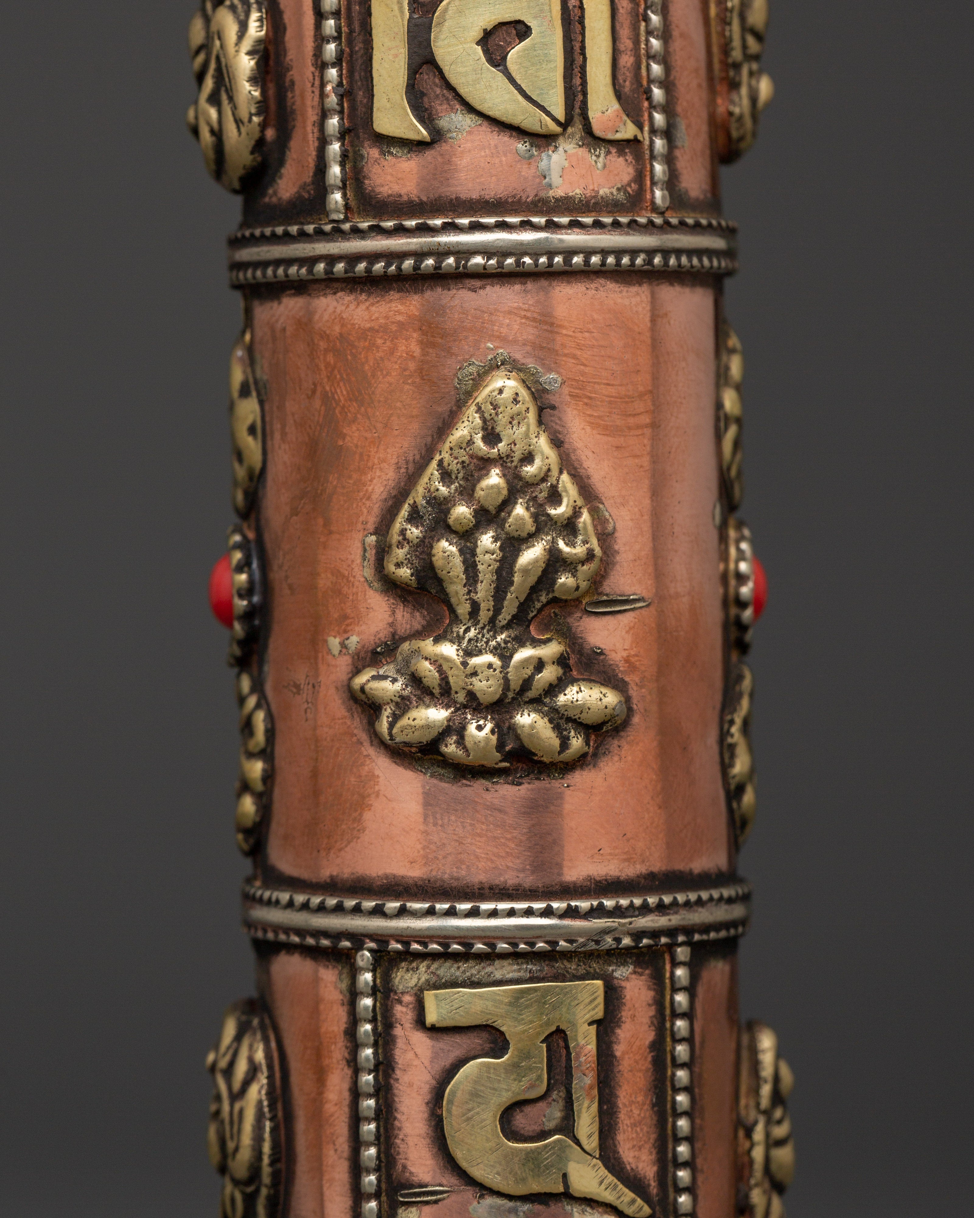 Travel Incense Container | Handcrafted Copper and Brass Holder