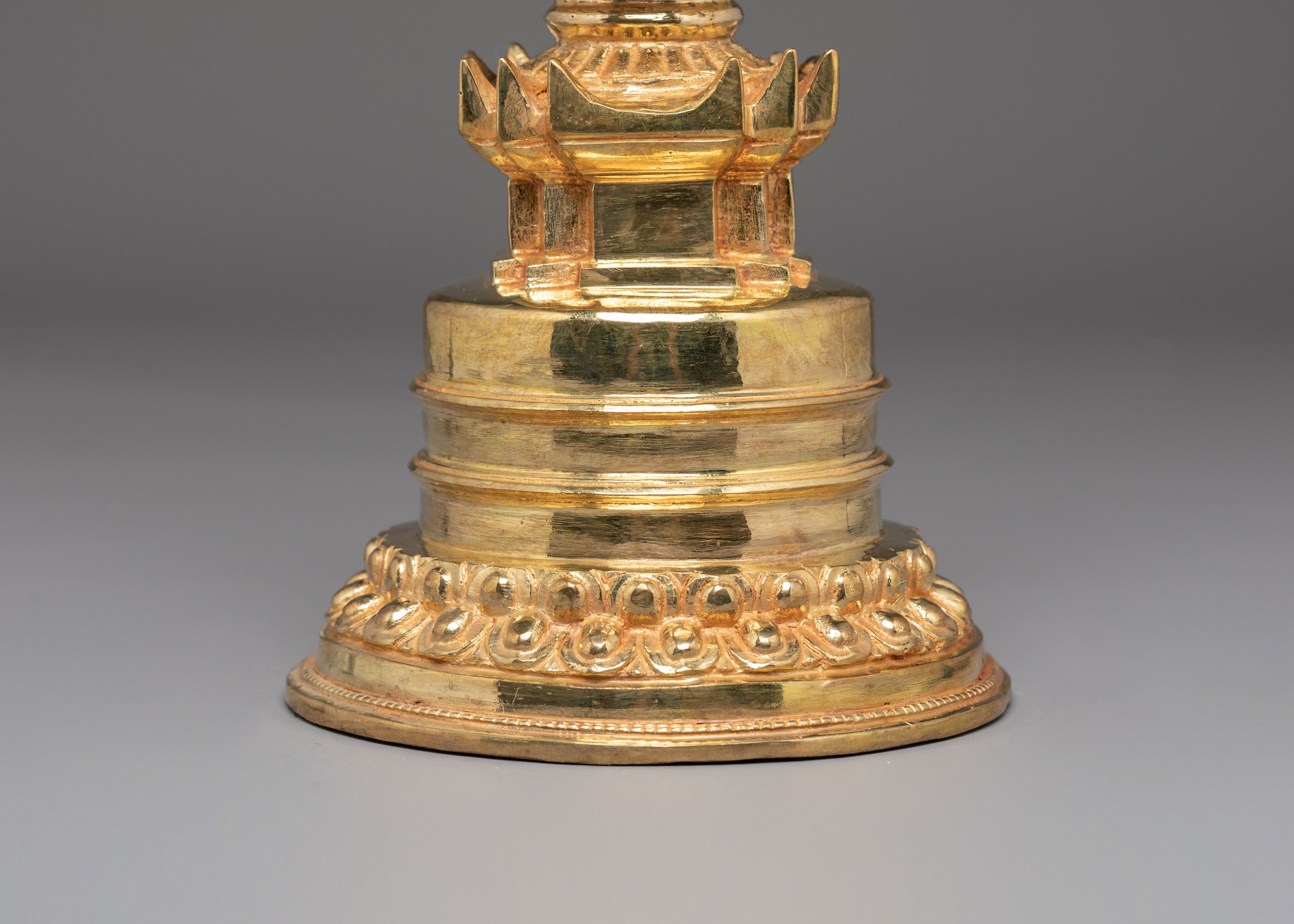 Handcrafted Tibetan Scared Stupa | Path to Enlightenment & Wisdom